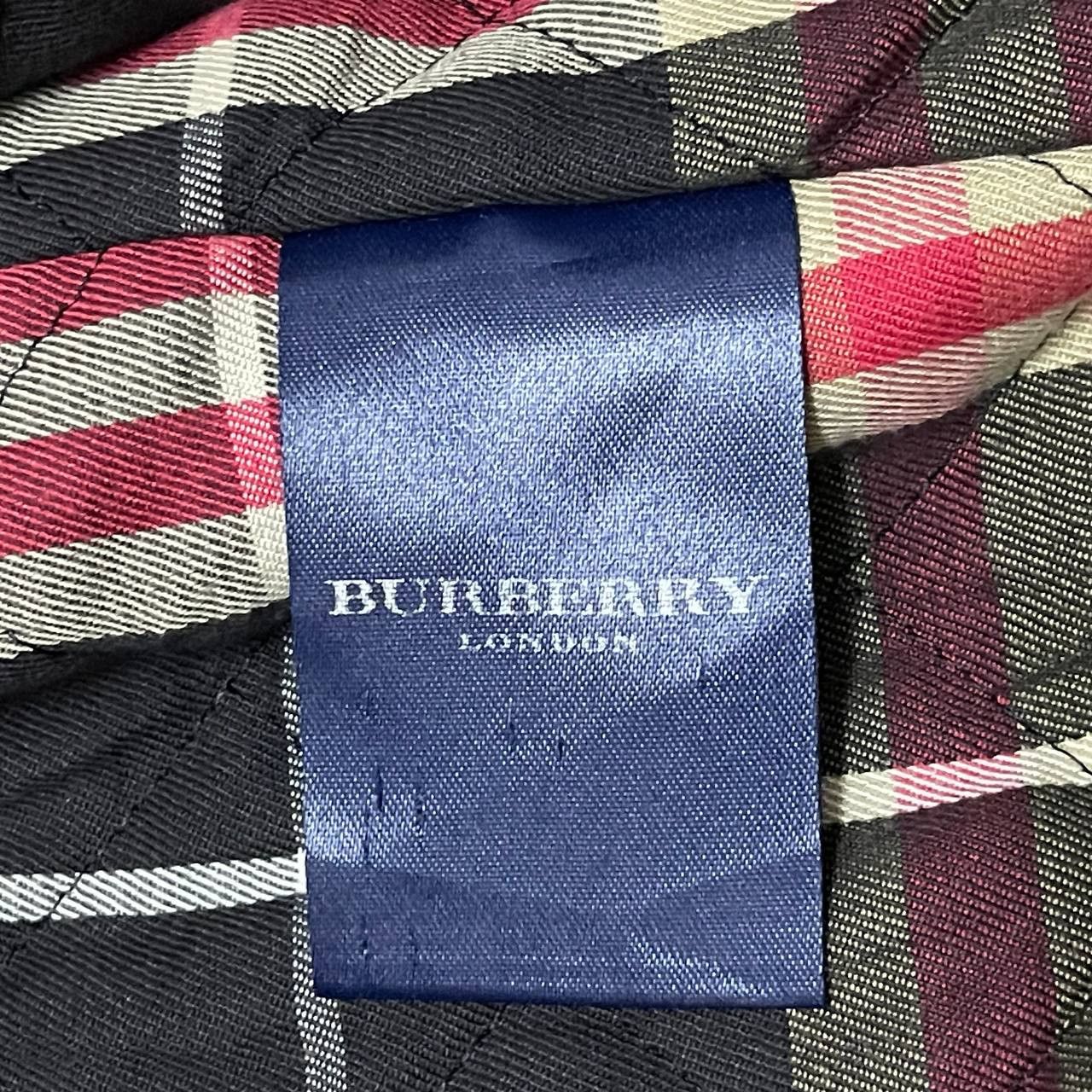 Burberry 🔥Pick🔥 Vtg Burberry London Red Nova Check Removable Hood Size US XL / EU 56 / 4 - 14 Thumbnail