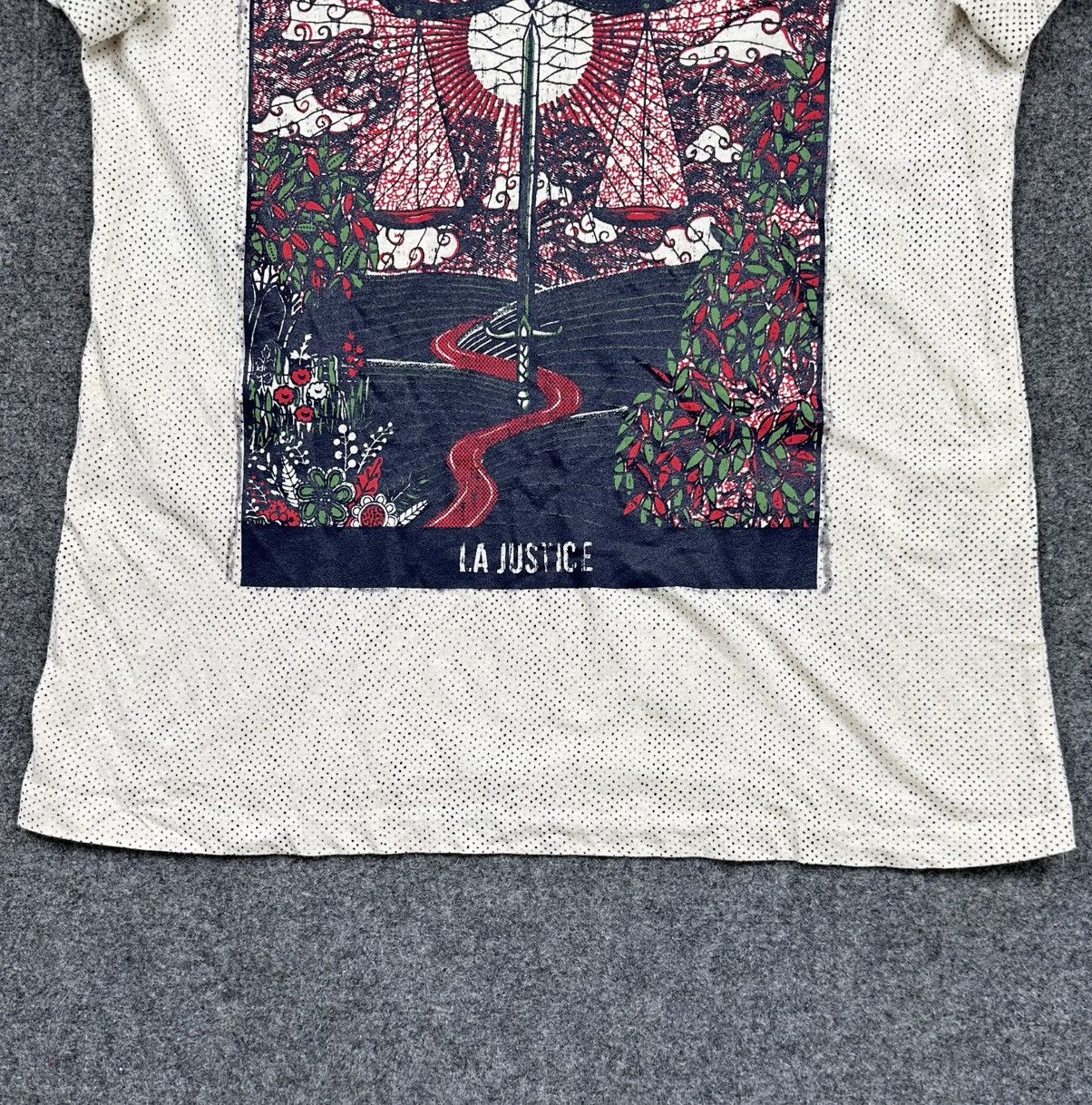 Dior Dior - Christian Dior S/S20 “La Justice” Tarot Graphic Shirt Size S / US 4 / IT 40 - 4 Thumbnail