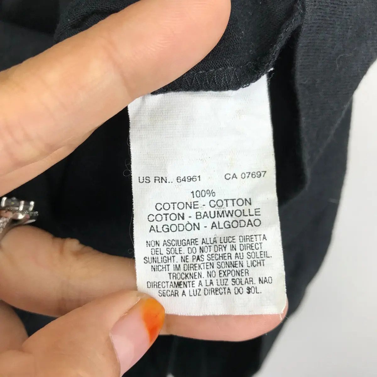 United Colors Of Benetton Vtg 90’ UNITED COLORS BENETTON Rainbow Tee Shirt Top Size US M / EU 48-50 / 2 - 6 Thumbnail