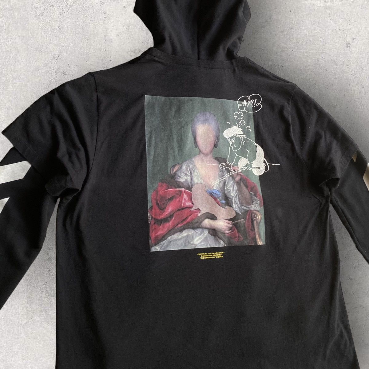 Off-White FW19-20 Incompiuto Layer Hoodie Size US XL / EU 56 / 4 - 5 Thumbnail