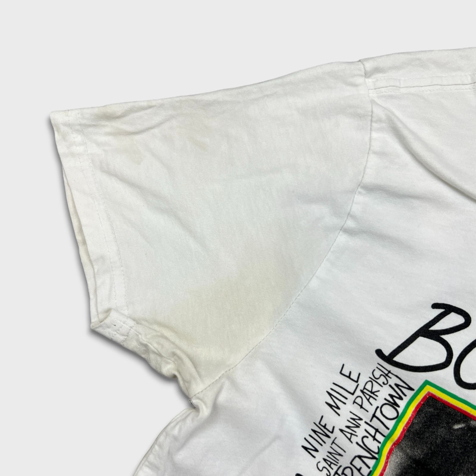 Band Tees × Bob Marley × Vintage 2022 Bob Marley T Shirt Medium Zion Buffalo Solider Band Tee Size US M / EU 48-50 / 2 - 3 Thumbnail