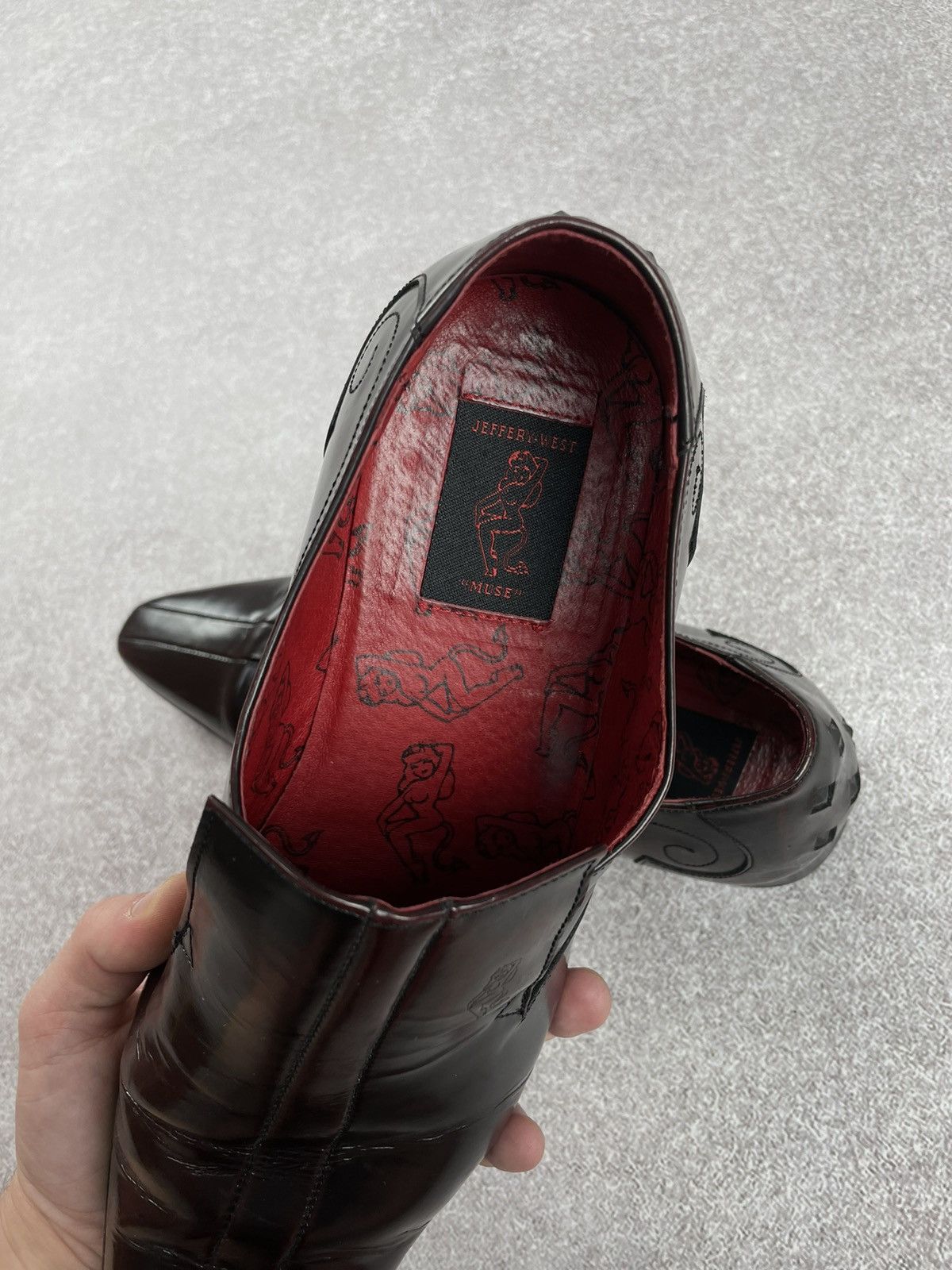Jeffery West × Vintage × Western Rise Jeffery West Muse Classic Leather Shoes Size 9 Size US 9 / EU 42 - 15 Thumbnail