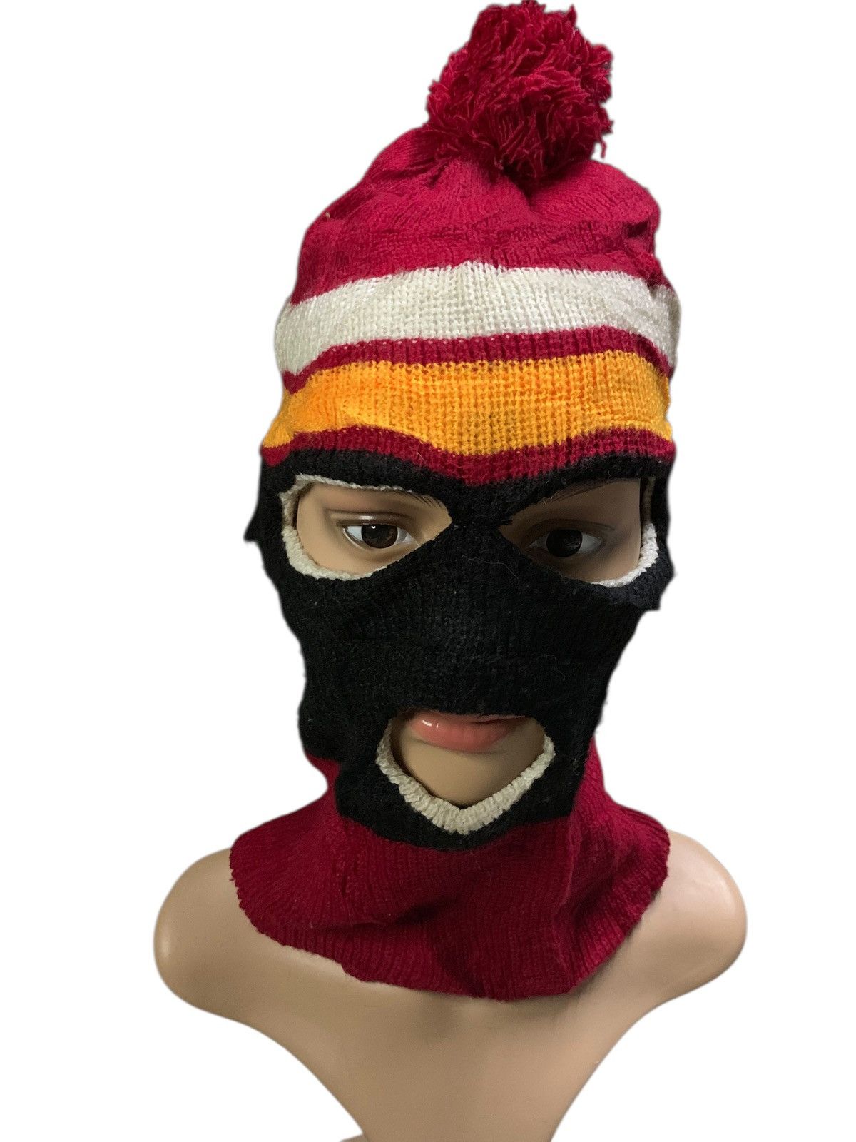 Japanese Brand × Kapital × Vintage Japanese Style Balaclava Masked Knitt Beanie Size ONE SIZE - 6 Thumbnail