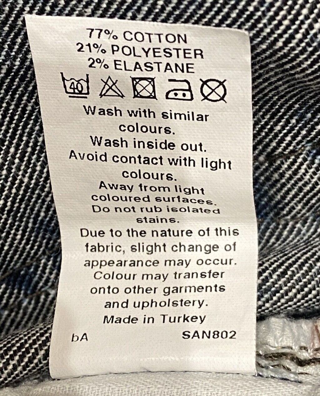 River Island River Island Man Acid Wash Skinny Stretch Slim Jeans 34/32 Size US 34 / EU 50 - 14 Thumbnail