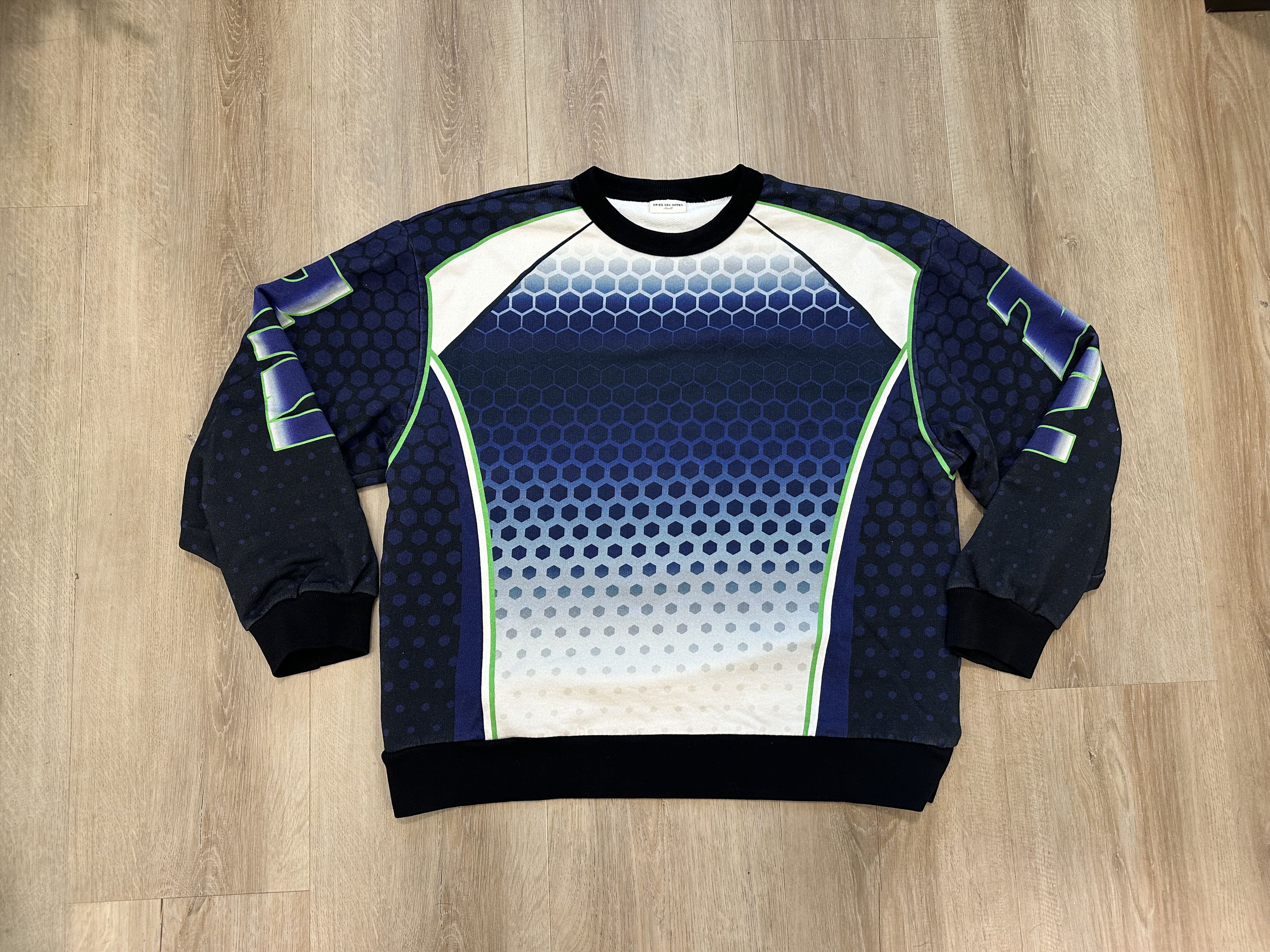 Dries Van Noten Moto Crewneck Size US S / EU 44-46 / 1 - 2 Thumbnail