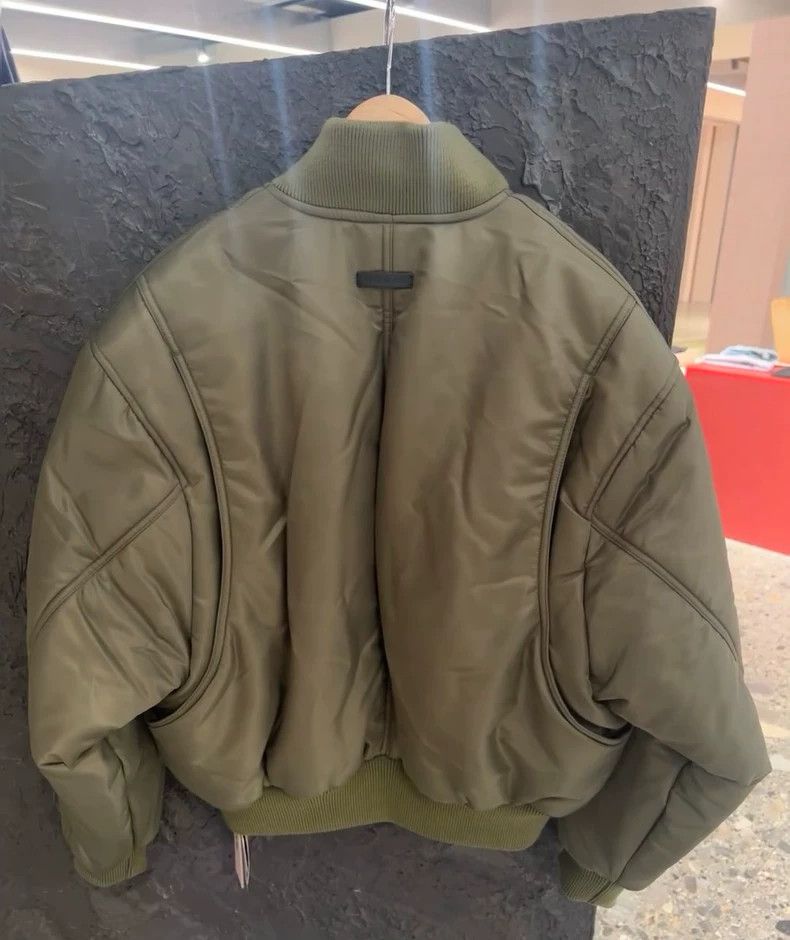 Fear of God Fear of God Olive green Bomber jacket Size US S / EU 44-46 / 1 - 2 Thumbnail