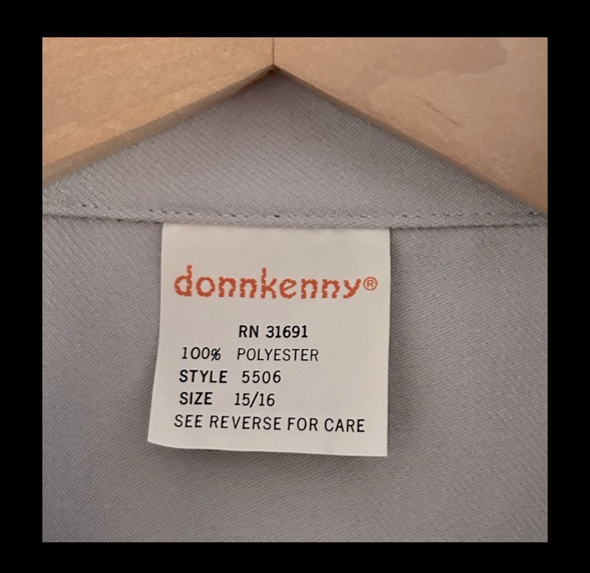 Vintage NWT Vintage 1970’s DonnKenny Gray Button Down Shirt Blazer Size M / US 6-8 / IT 42-44 - 11 Thumbnail