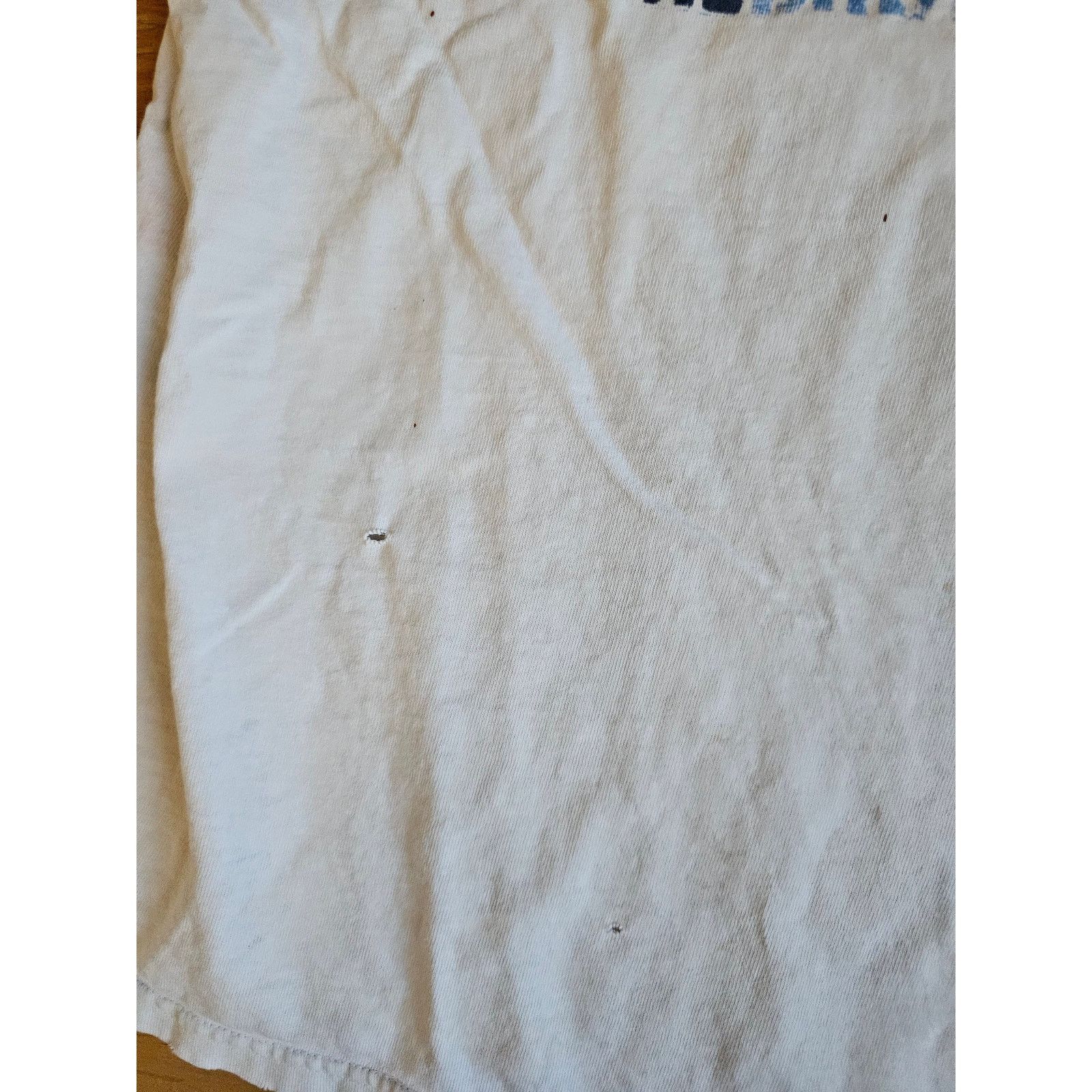 Nike NIKE Basketball T-Shirt Sleeveless White Sz L 2000s Size US L / EU 52-54 / 3 - 9 Thumbnail
