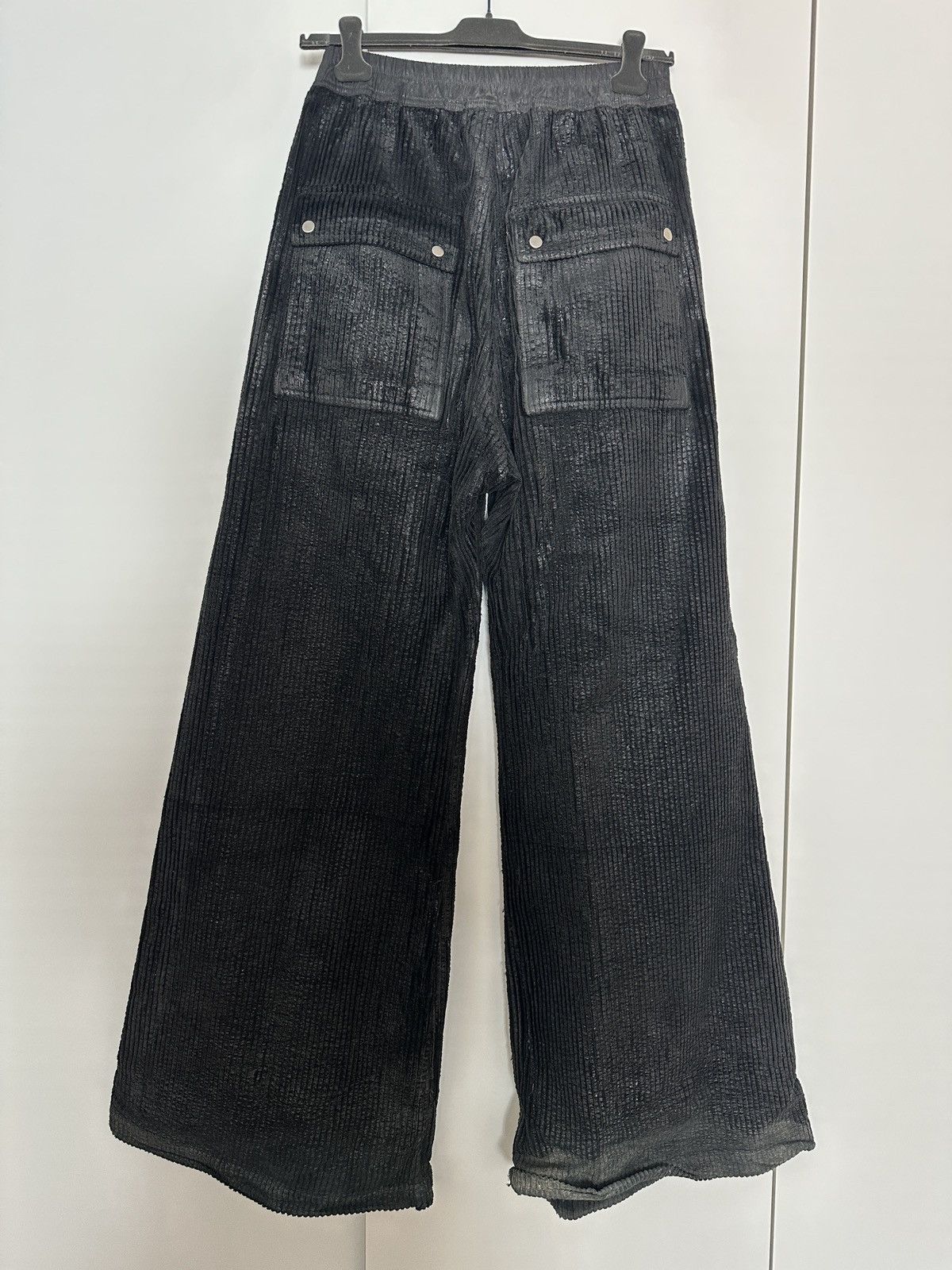 Rick Owens RICK OWENS DRKSHDW COATED CORDUROY BELA Size US 30 / EU 46 - 2 Thumbnail