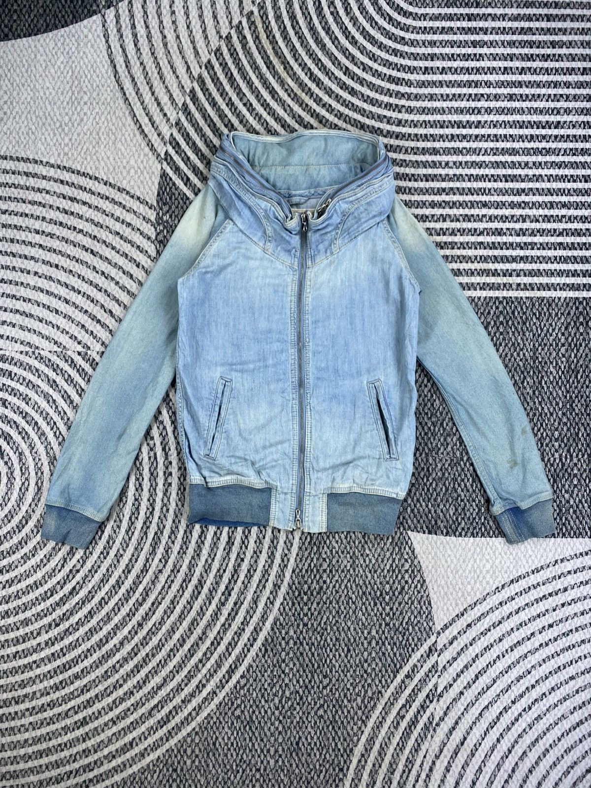 GOA Genuine Vintage Goa Denim Hooded Bono Jacket | Grailed