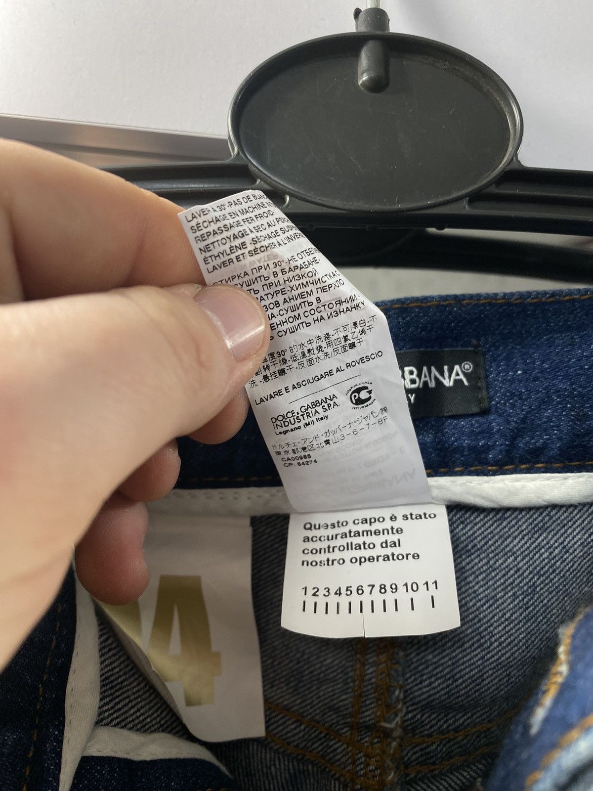 Dolce & Gabbana Dolce & Gabbana #14 Classic Destroyed Denim Jeans Size US 44 / EU 60 - 23 Thumbnail