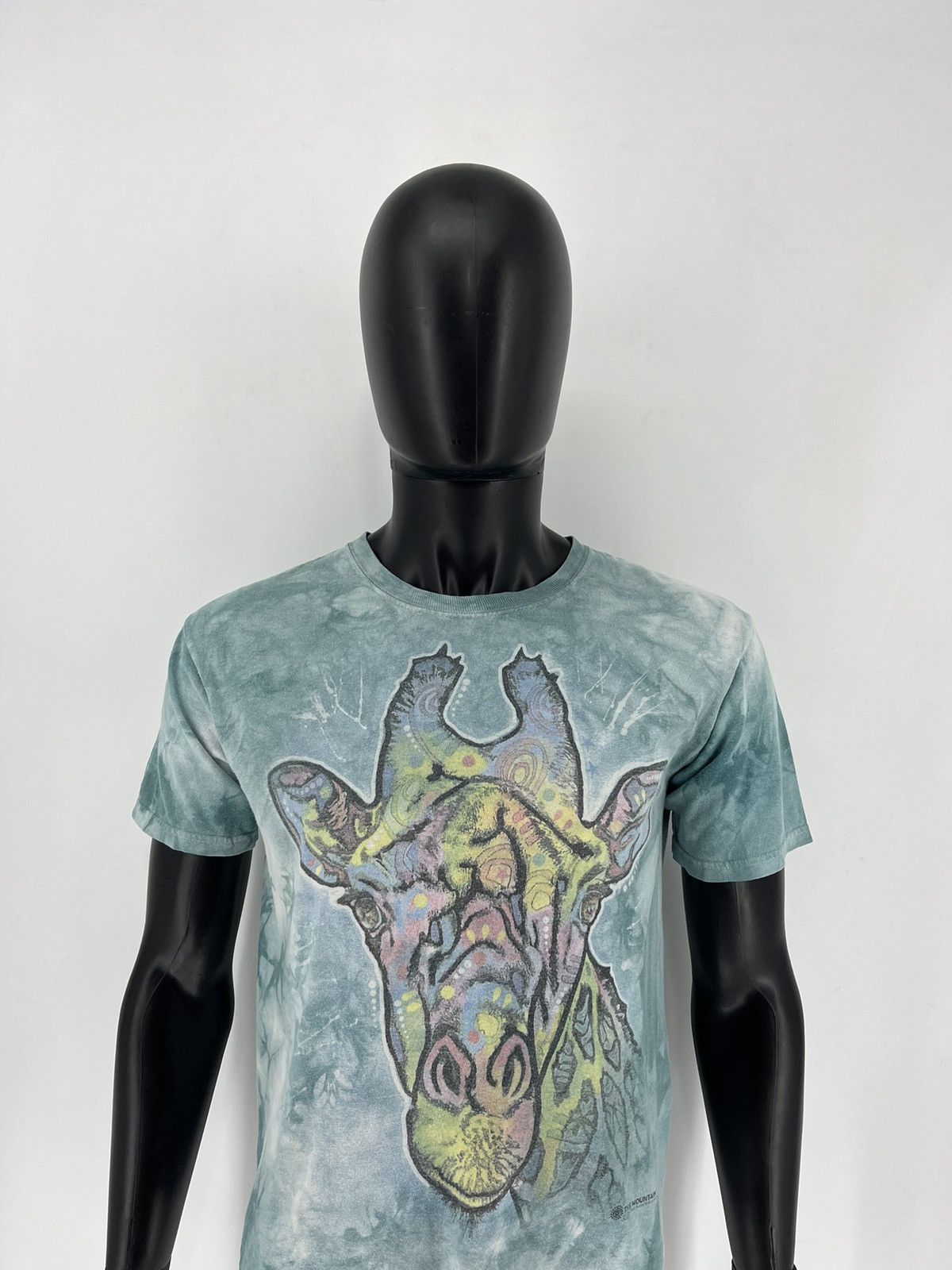 The Mountain × Vintage Vintage Y2K The Mountain Giraffe Tye Dye Over T-Shirt Size S Size US S / EU 44-46 / 1 - 1 Thumbnail