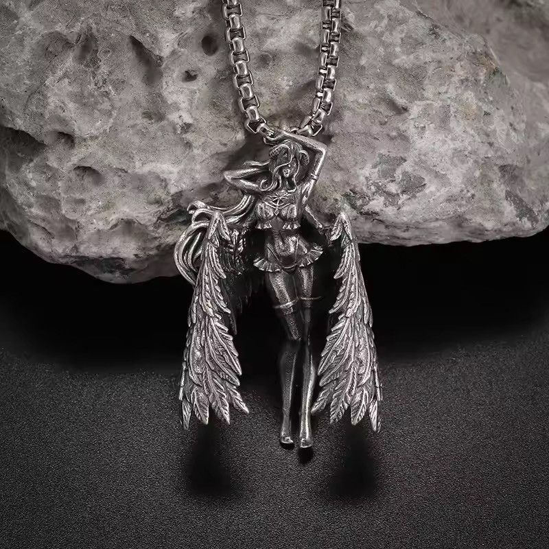 Jewelry Punk Sexy Gurl Necklace Gothic Chain Size ONE SIZE - 3 Thumbnail