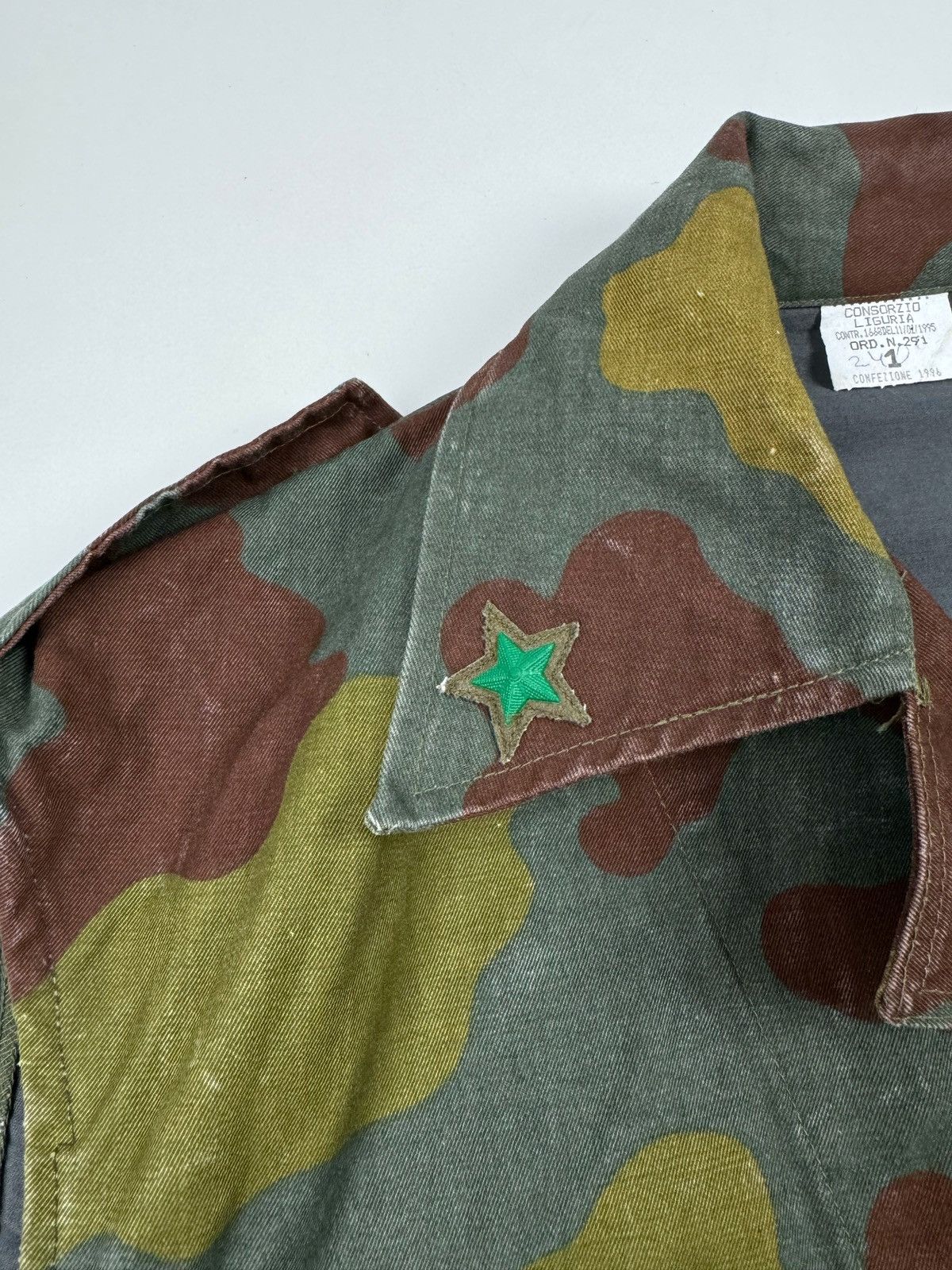 Vintage 1996 Vintage Italian Army San Marco Camouflage Cut Off Vest Size US M / EU 48-50 / 2 - 12 Thumbnail