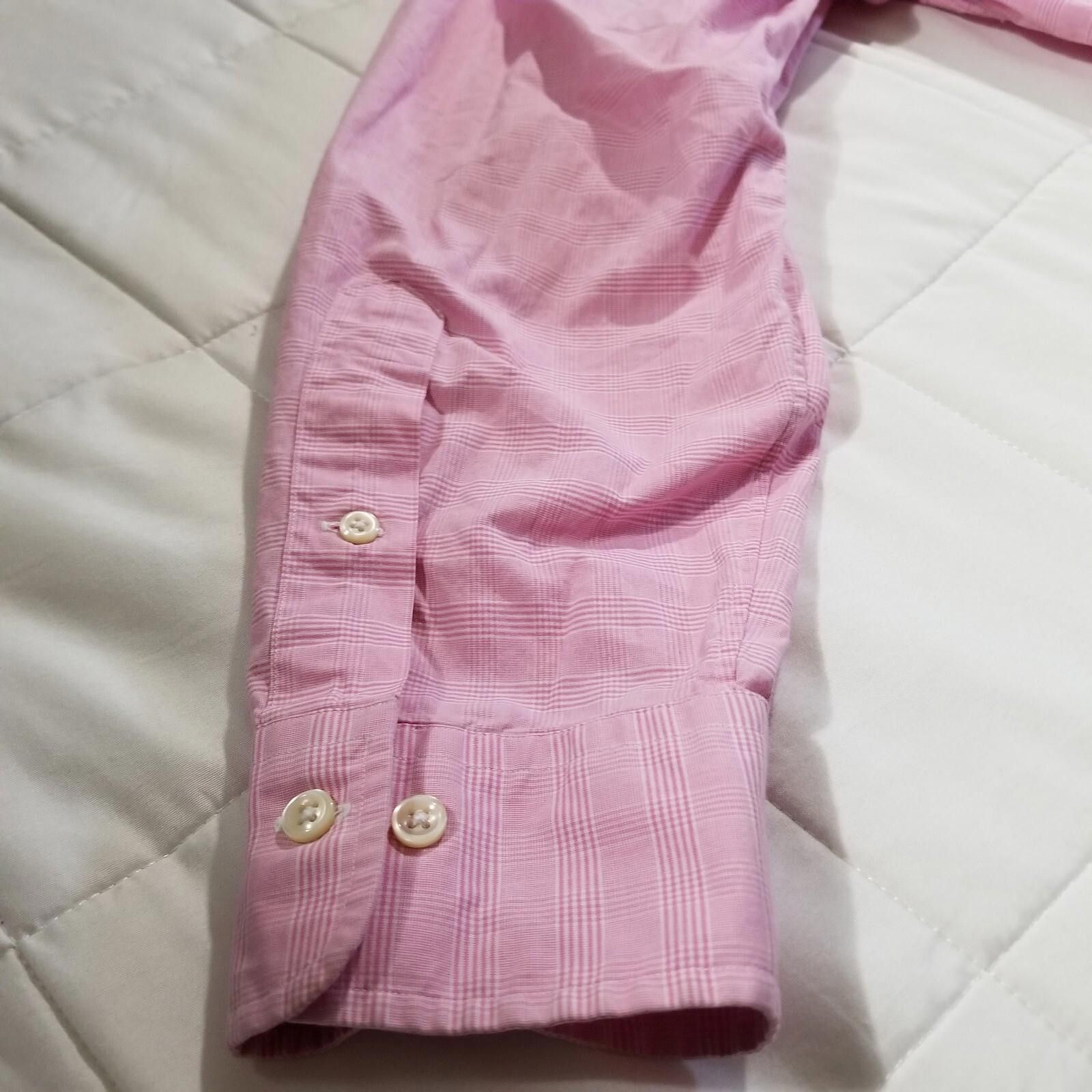 Polo Ralph Lauren Polo Ralph Lauren Regent Custom Fit Pink Button 17.5 34/35 Size US M / EU 48-50 / 2 - 11 Thumbnail