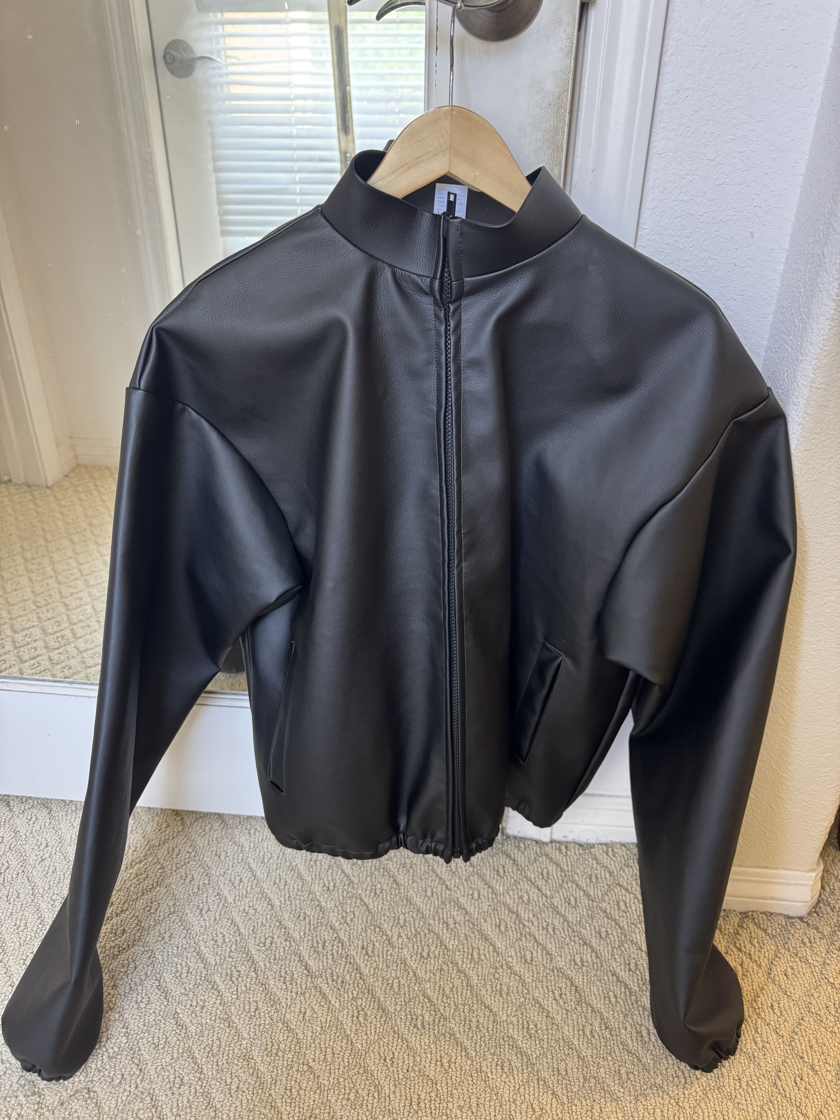 Yeezy YZY SZN X Leather Jacket *SAMPLE* | Grailed