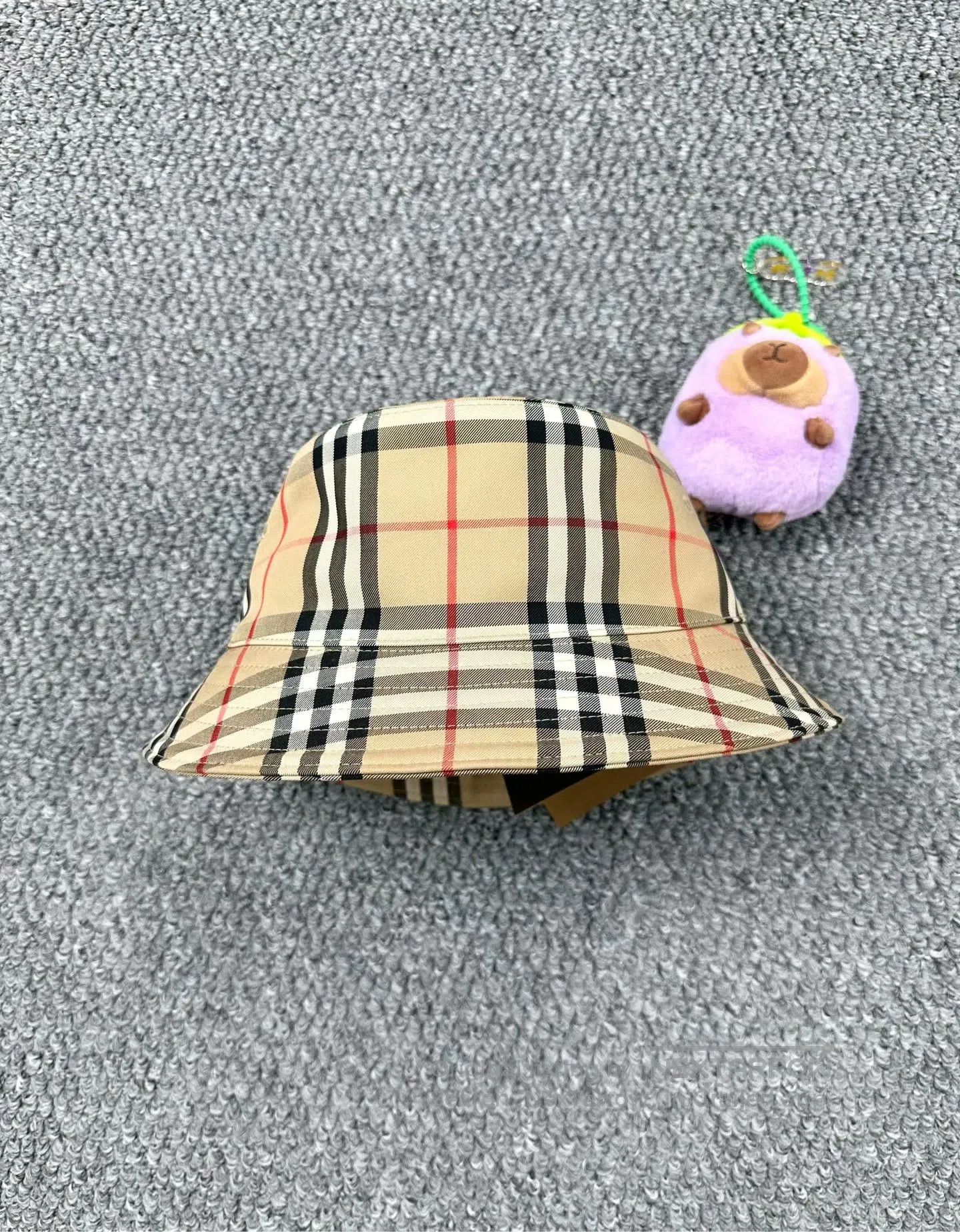 Burberry Burberry size M Classic khaki check fisherman's hat| Size ONE SIZE - 2 Thumbnail