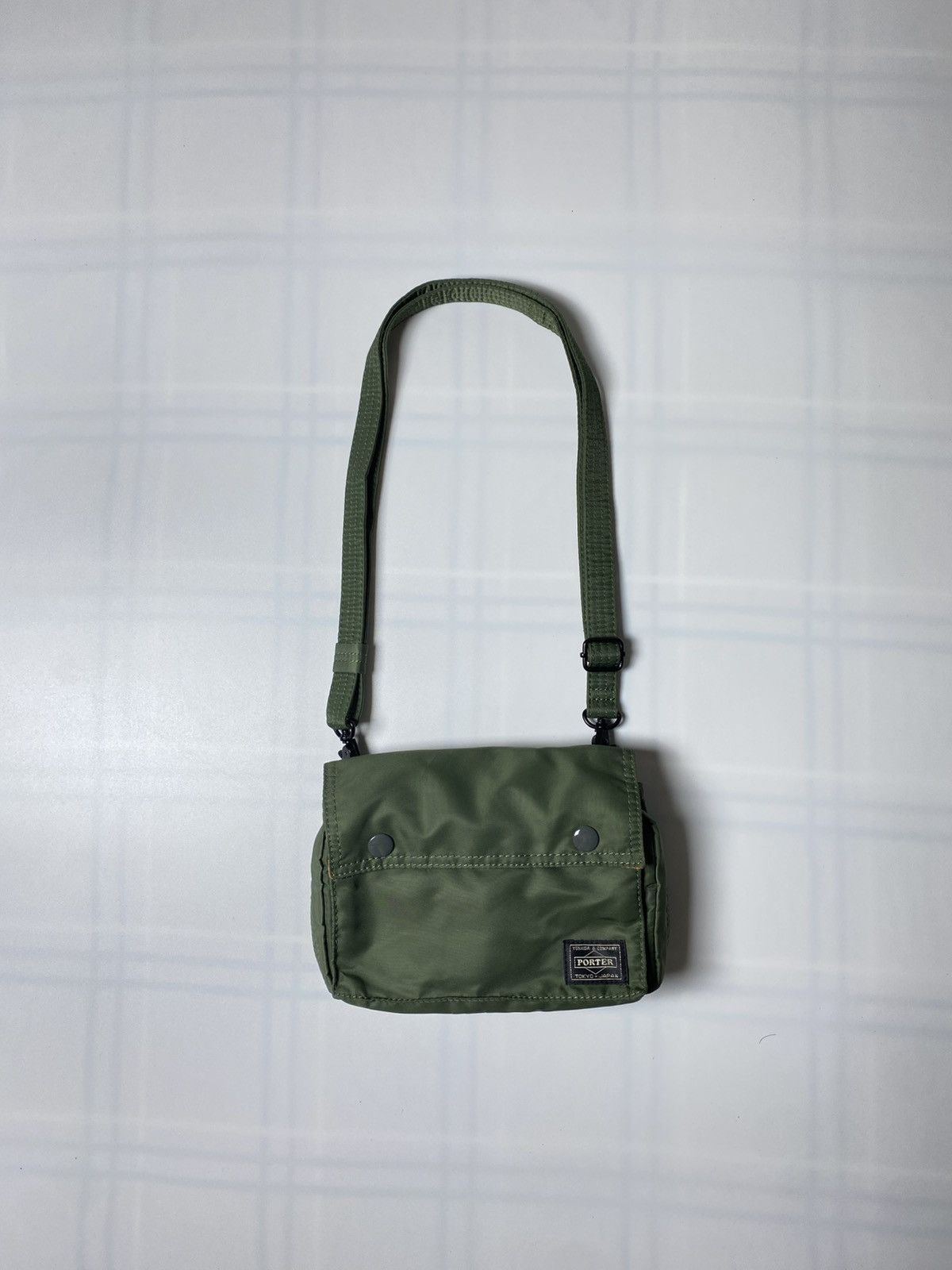 Porter PORTER TANKER SHOULDER BAG SAGE GREEN Size ONE SIZE - 8 Thumbnail
