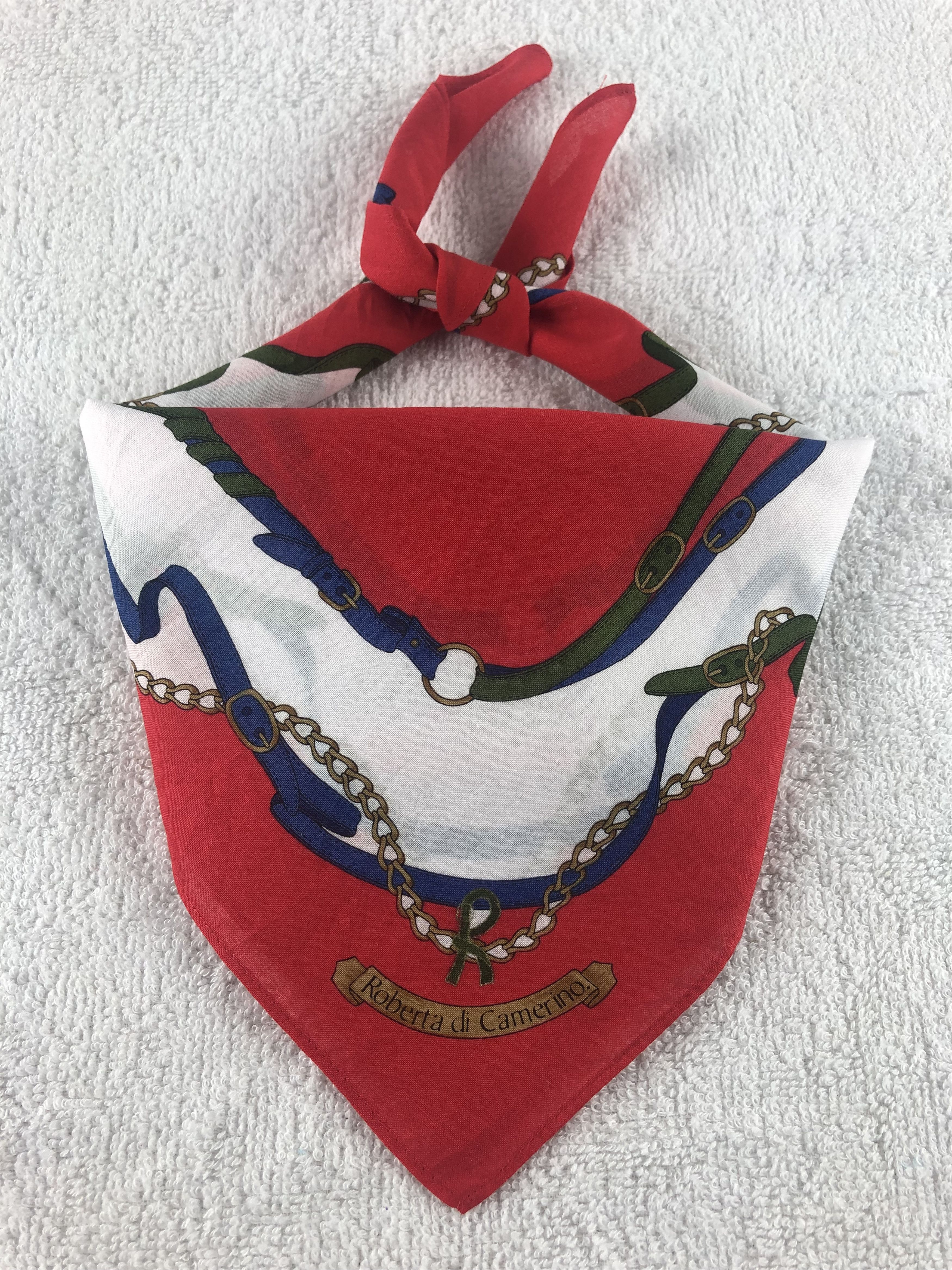 Roberta di Camerino × Vintage Roberta Di Camerino Handkerchief / Bandana / Neckerchief Size ONE SIZE - 1 Thumbnail
