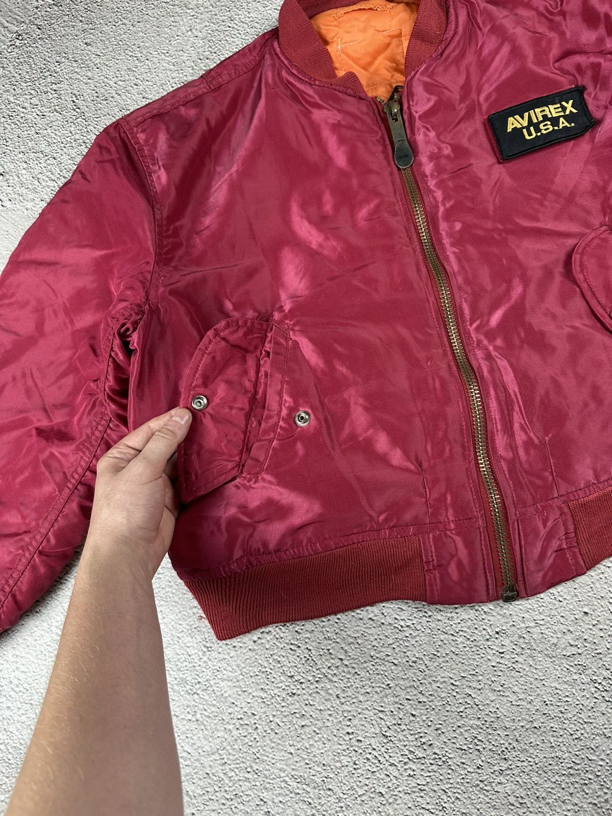 Avirex Avirex Type Equipment Flight Bombers MA-1 Flyers USA Style Size US M / EU 48-50 / 2 - 5 Thumbnail