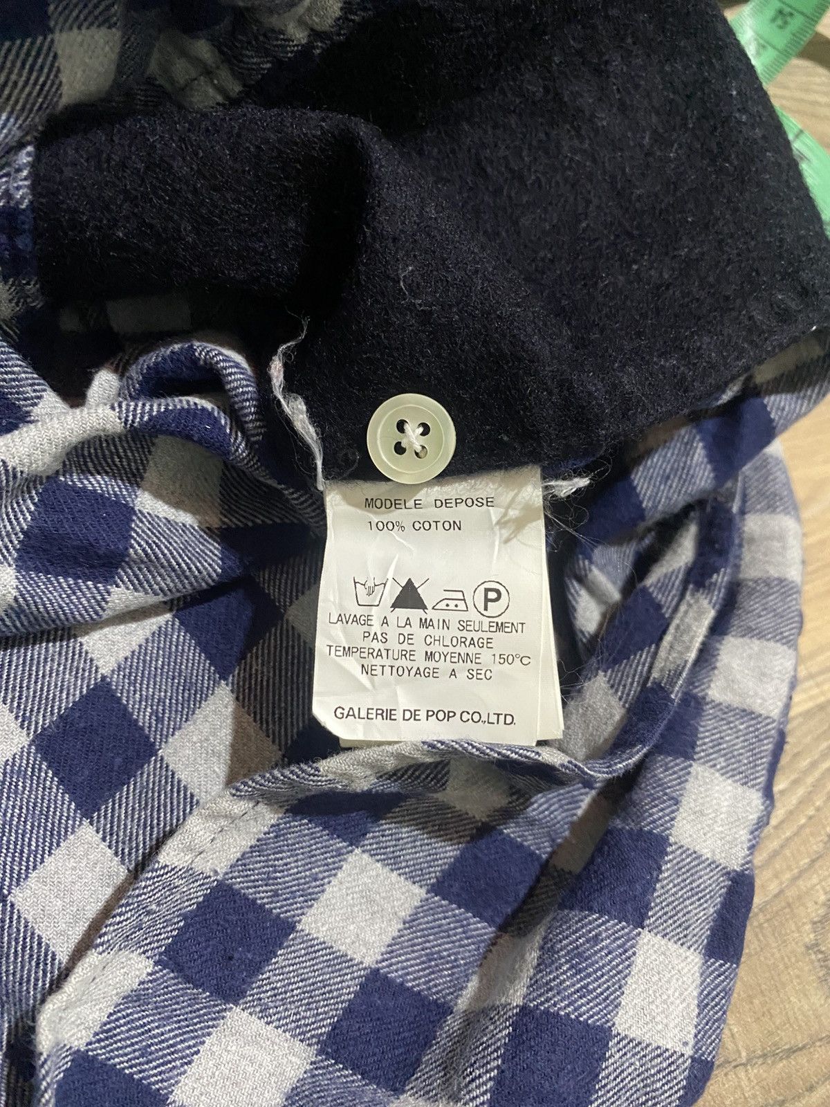 Japanese Brand AVANT GARDE SAGE DE CRET BUTTON SHIRT Size US S / EU 44-46 / 1 - 7 Thumbnail