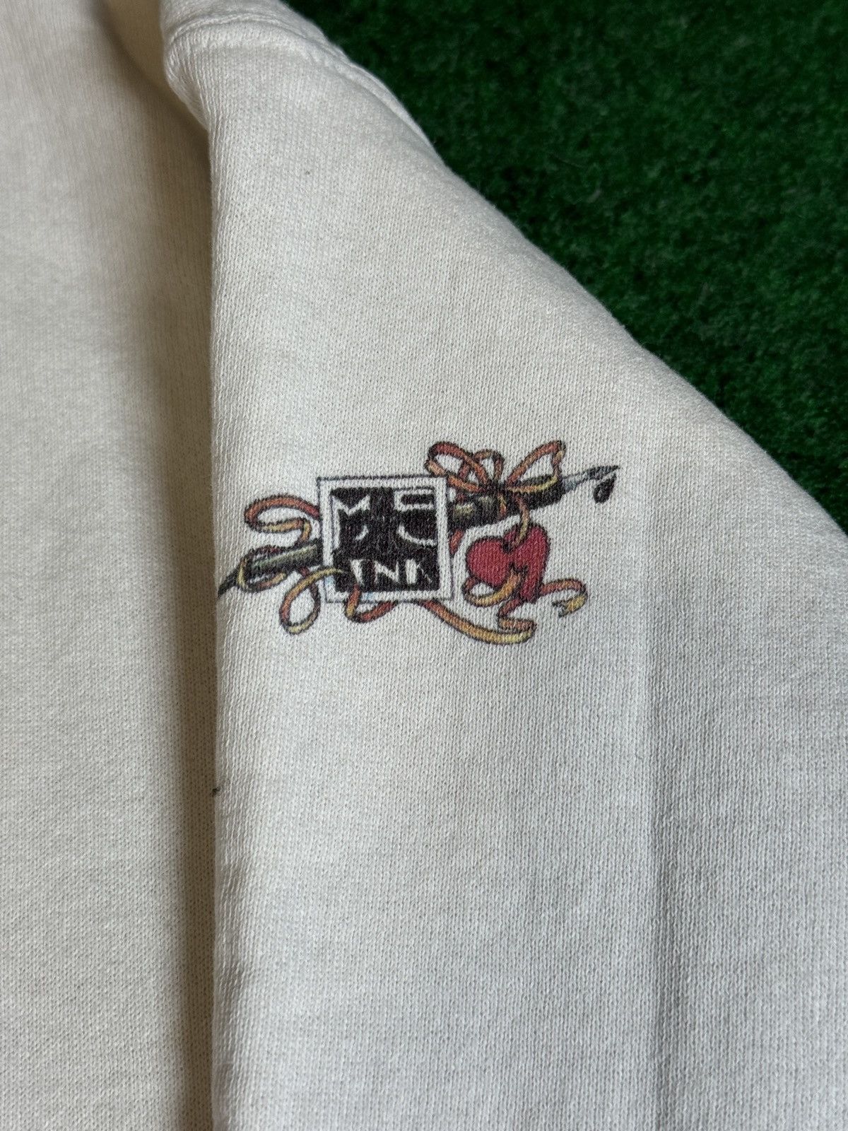 Fruit Of The Loom × Vintage 90s Engelbreit Native American Environmentalist Sweatshirt Size XL / US 12-14 / IT 48-50 - 4 Thumbnail