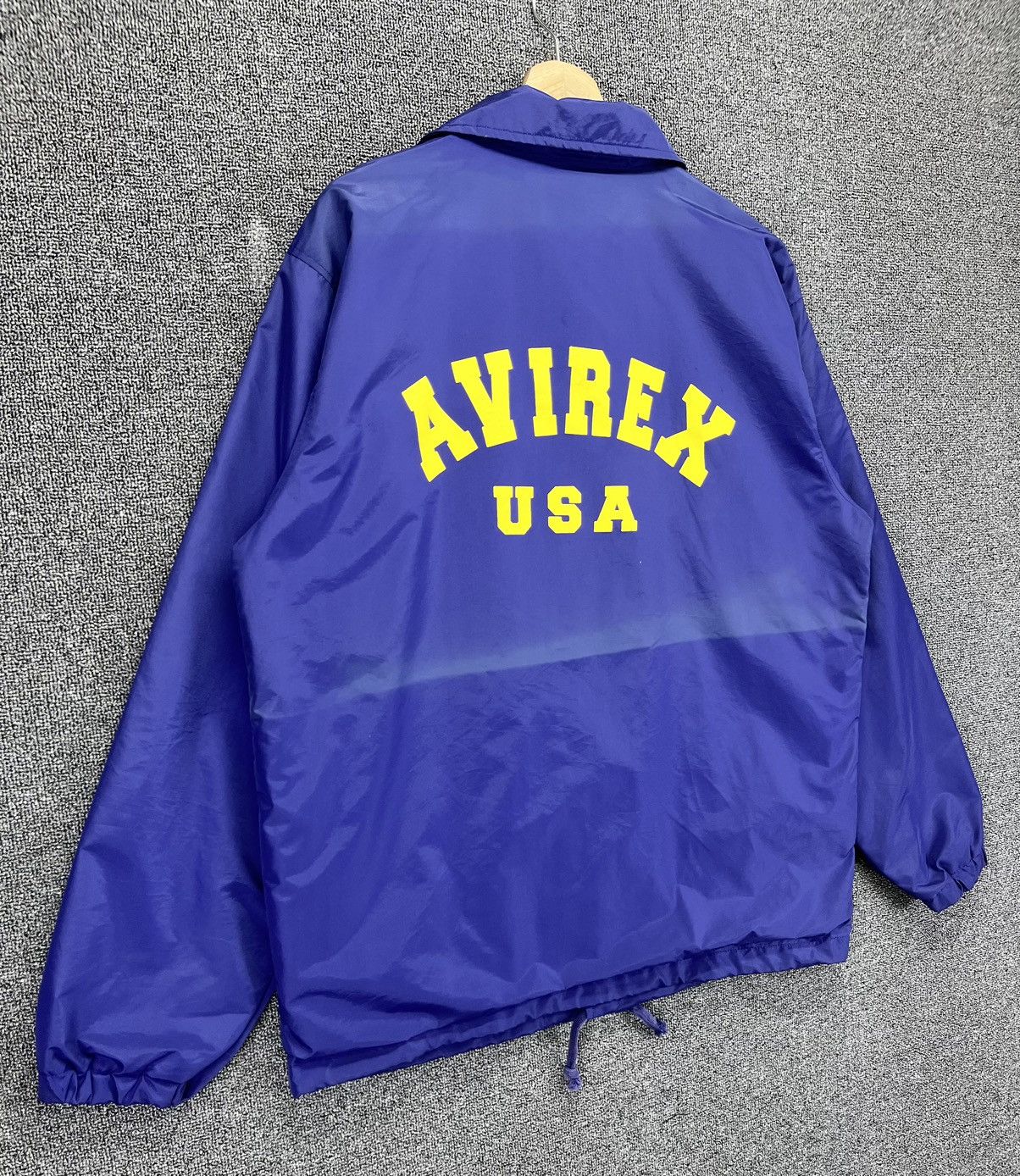 Avirex Vintage Avirex Spell Out Trashed Button Up Jacket Size US M / EU 48-50 / 2 - 2 Thumbnail