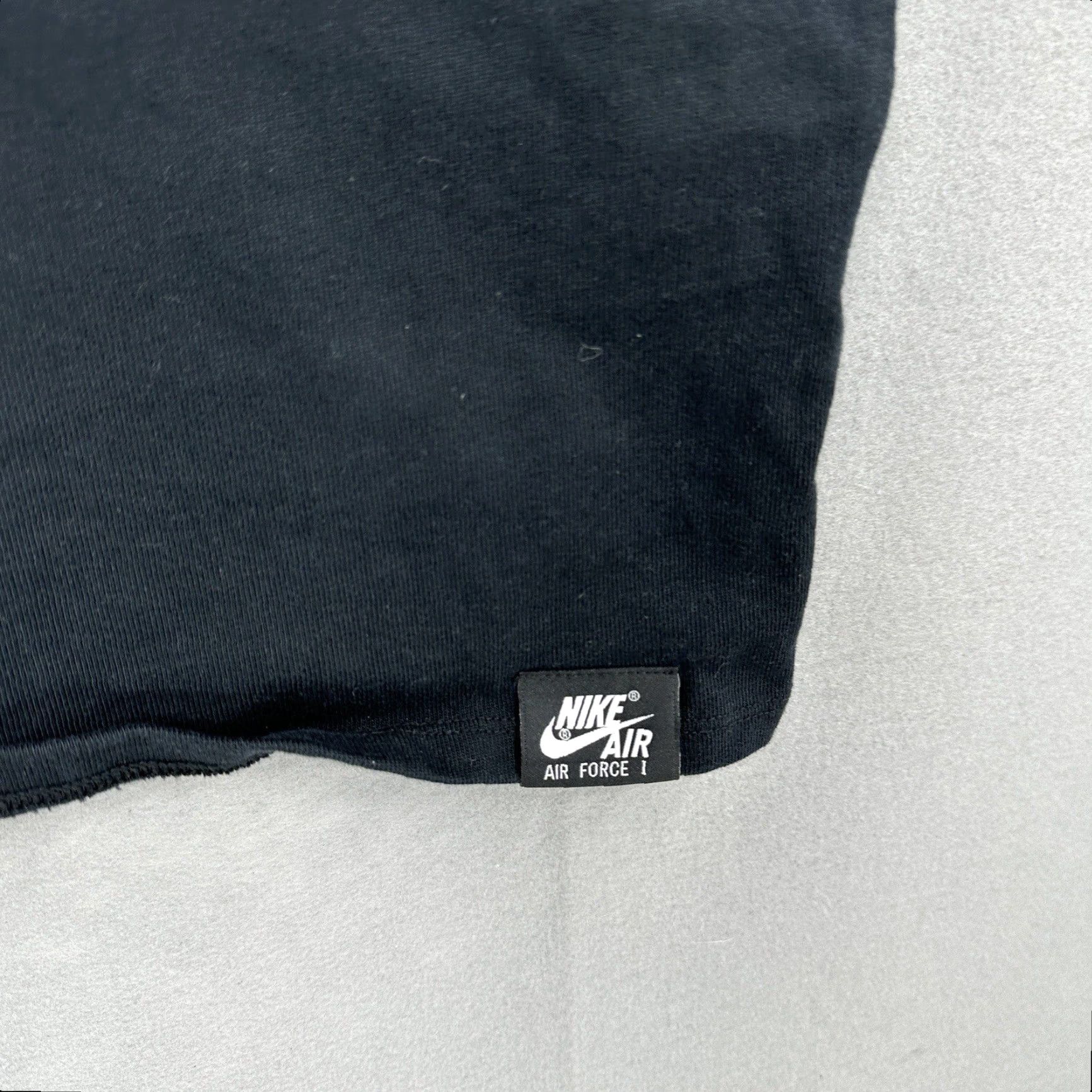 Nike Nike Air Force 1 Shirt Mens L Black Cotton 3D Logo Vintage? No. 90s Retro Sports All Seasons Logo Nike Shirt Mens L Black 3D Logo Air Force Model Size US L / EU 52-54 / 3 - 6 Thumbnail