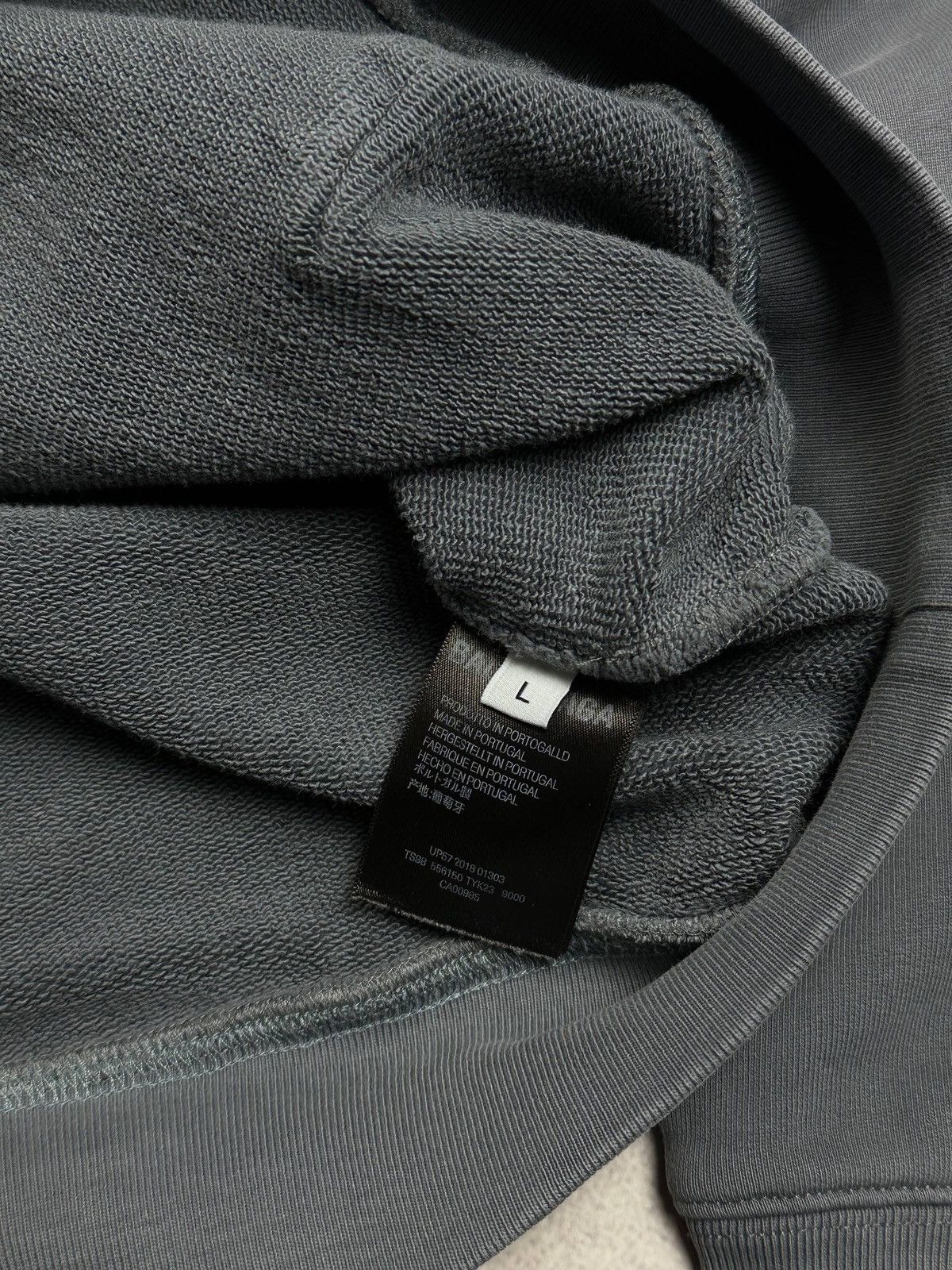 Balenciaga Balenciaga Grey Big Logo Hoodie L Size US L / EU 52-54 / 3 - 5 Thumbnail