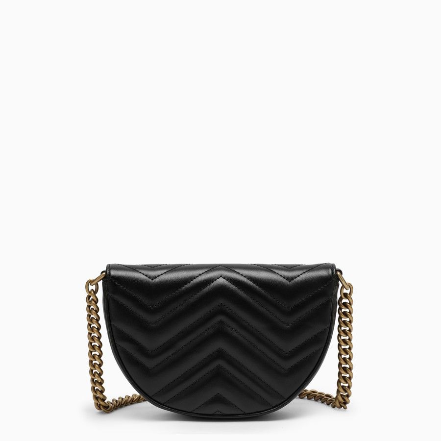 Gucci o1d2blof0824 Size: OS / GG Marmont Mini Bag in Black Size ONE SIZE - 3 Thumbnail