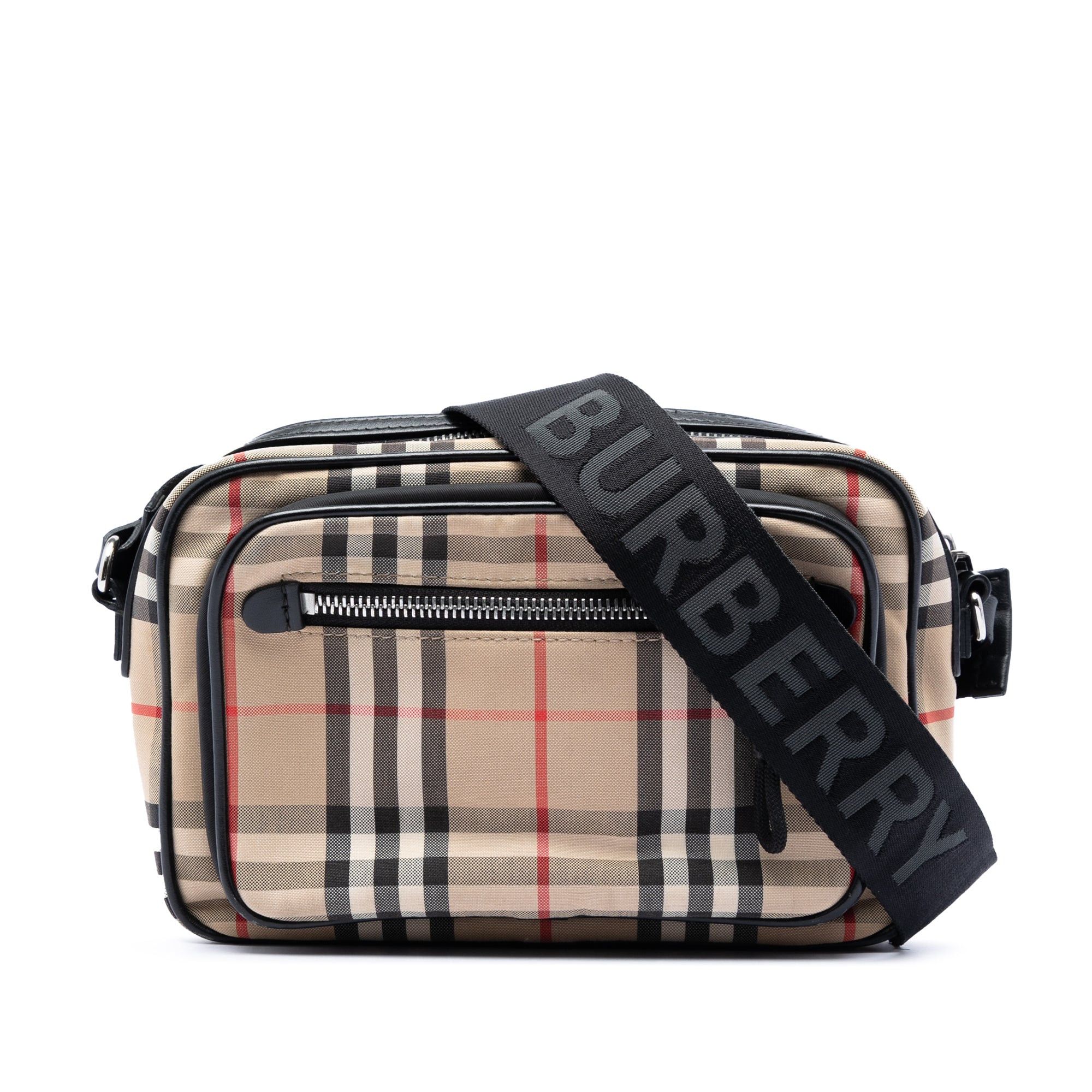 Burberry House Check Canvas Paddy Crossbody Size ONE SIZE - 1 Thumbnail