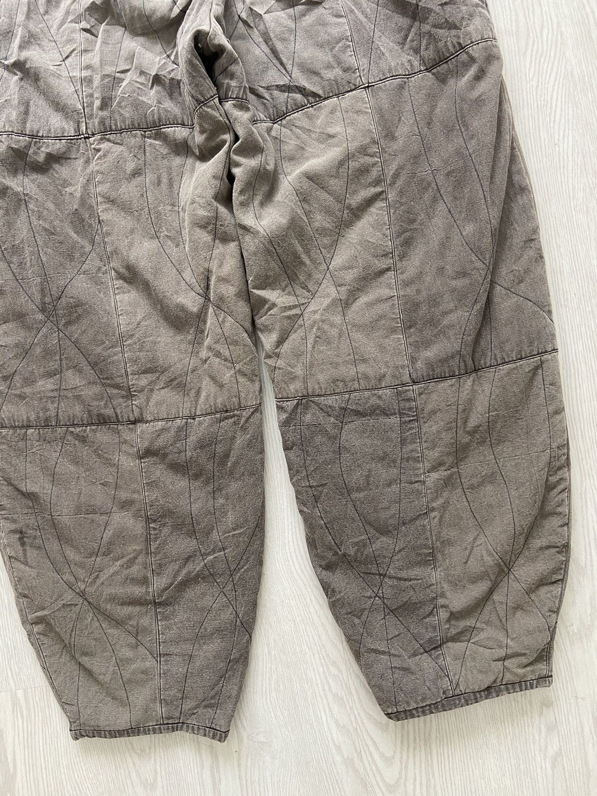 Japanese Brand × Vintage Vintage 1990’s Alien Military Wide Balloon Pants Size US 30 / EU 46 - 6 Thumbnail