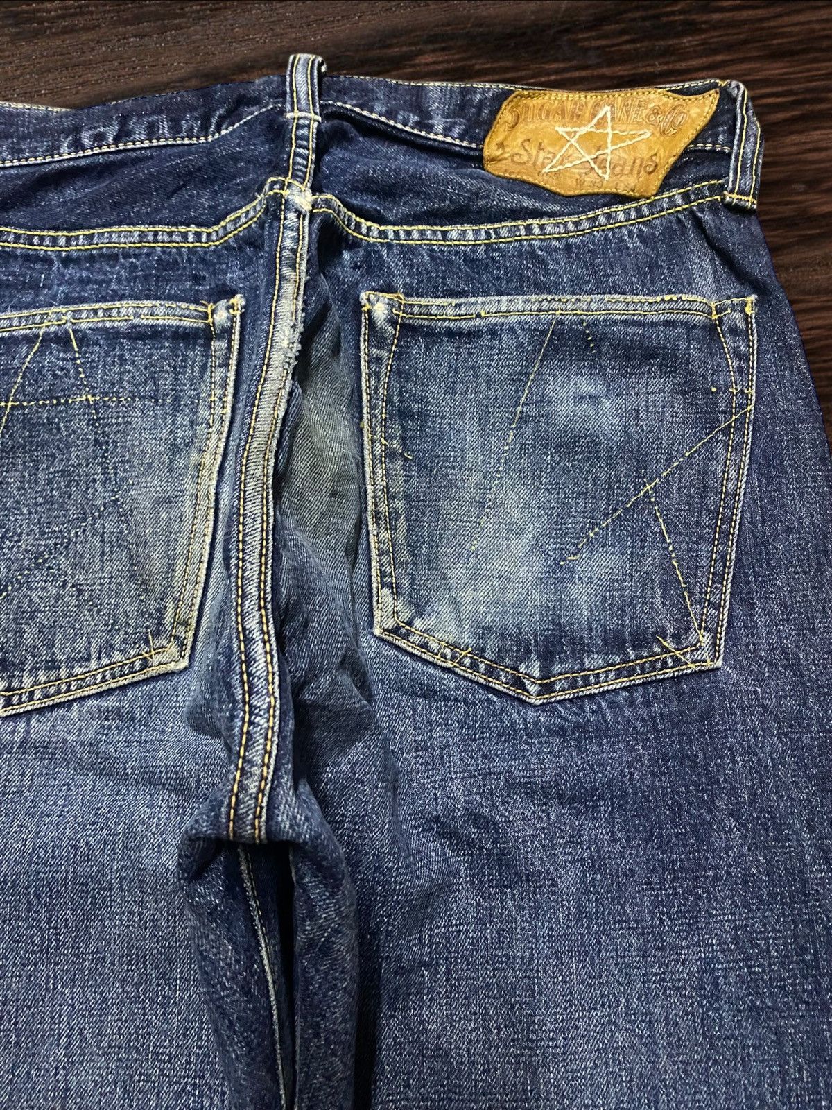 Sugar Cane Sugar Cane & Co Star Jeans Rare Japanese Selvedge Denim Size US 32 / EU 48 - 16 Thumbnail