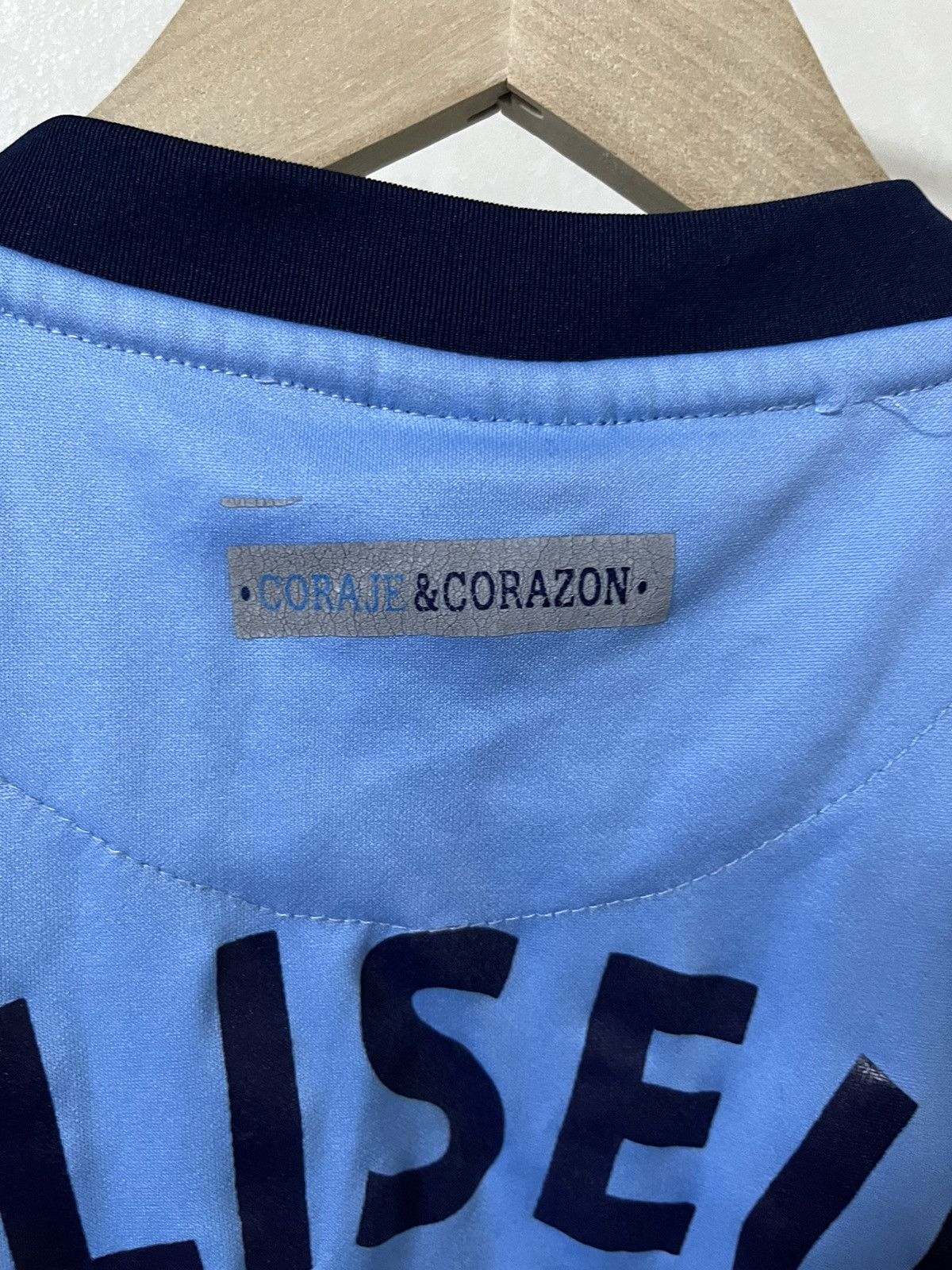 Vintage Malaga Vintage 11/12 Home Eliseu Jersey Size US XL / EU 56 / 4 - 4 Thumbnail