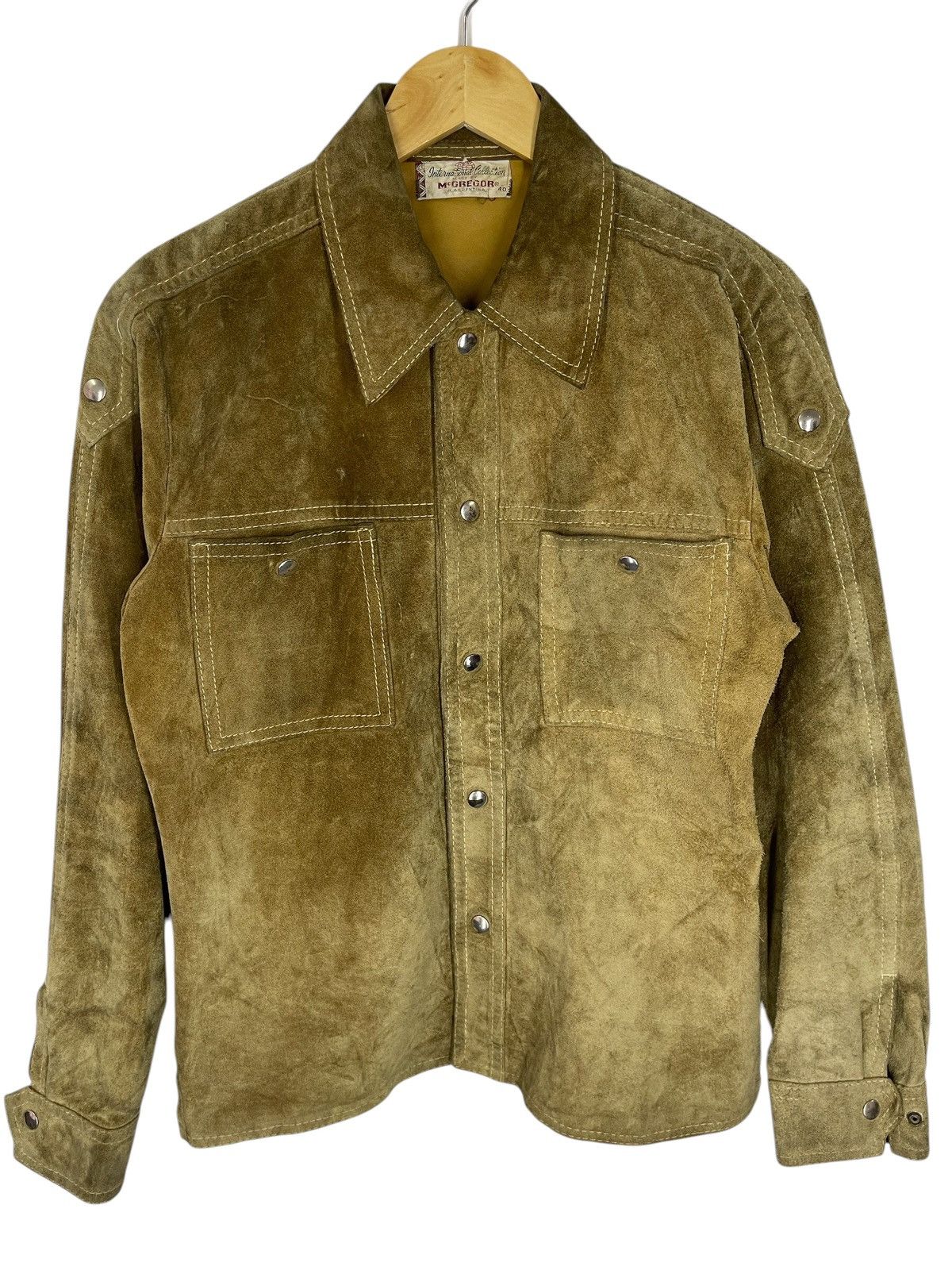 McGregor VINTAGE 70’s McGREGOR SUEDE COWHIDE MADE ARGENTINA Size US M / EU 48-50 / 2 - 1 Thumbnail
