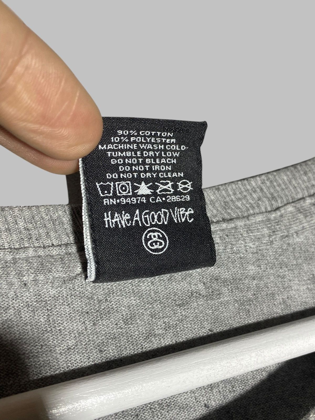 Stussy × Vintage 🔥 VINTAGE 00S STUSSY RARE DISTRESSED T-SHIRT 🔥 Size US L / EU 52-54 / 3 - 14 Thumbnail