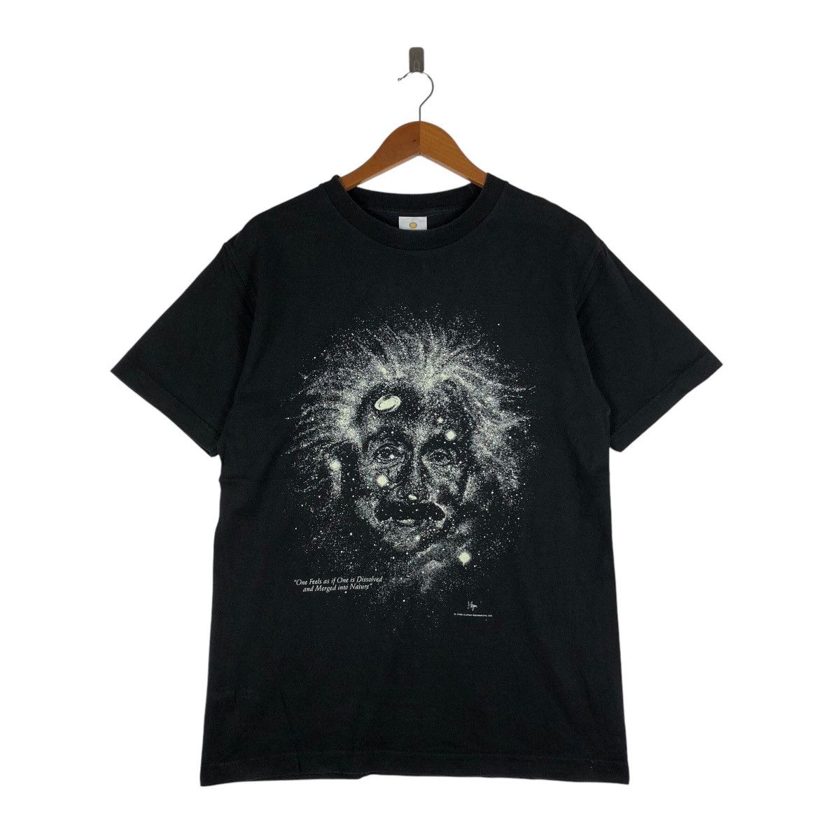Vintage ALBERT EINSTEIN Theoretical Physicist Vintage T-Shirt Size US M / EU 48-50 / 2 - 1 Thumbnail
