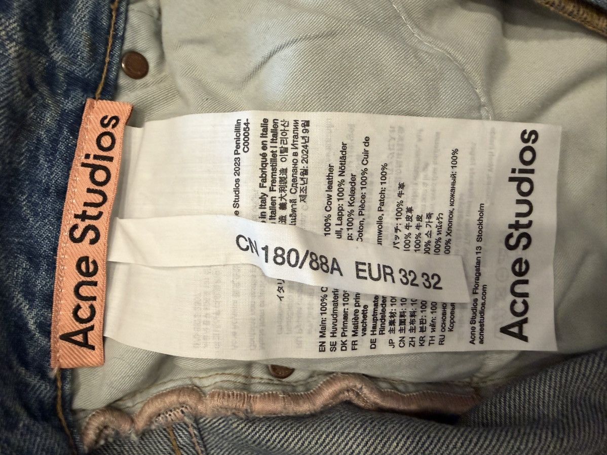 Acne Studios Acne Studios 2023 Penicillin Mid Blue Size US 32 / EU 48 - 3 Thumbnail