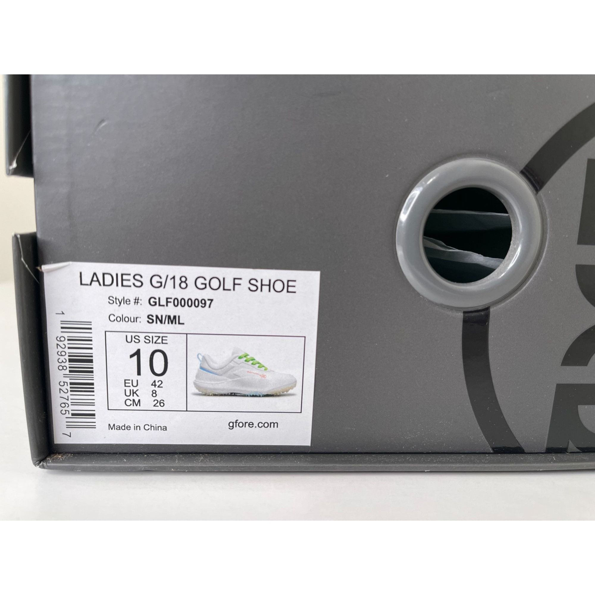 G/FORE G/FORE G/18 GOLF SHOES WHITE SNOW WOMENS 10US PRE OWNED Size US 10 / IT 40 - 10 Thumbnail