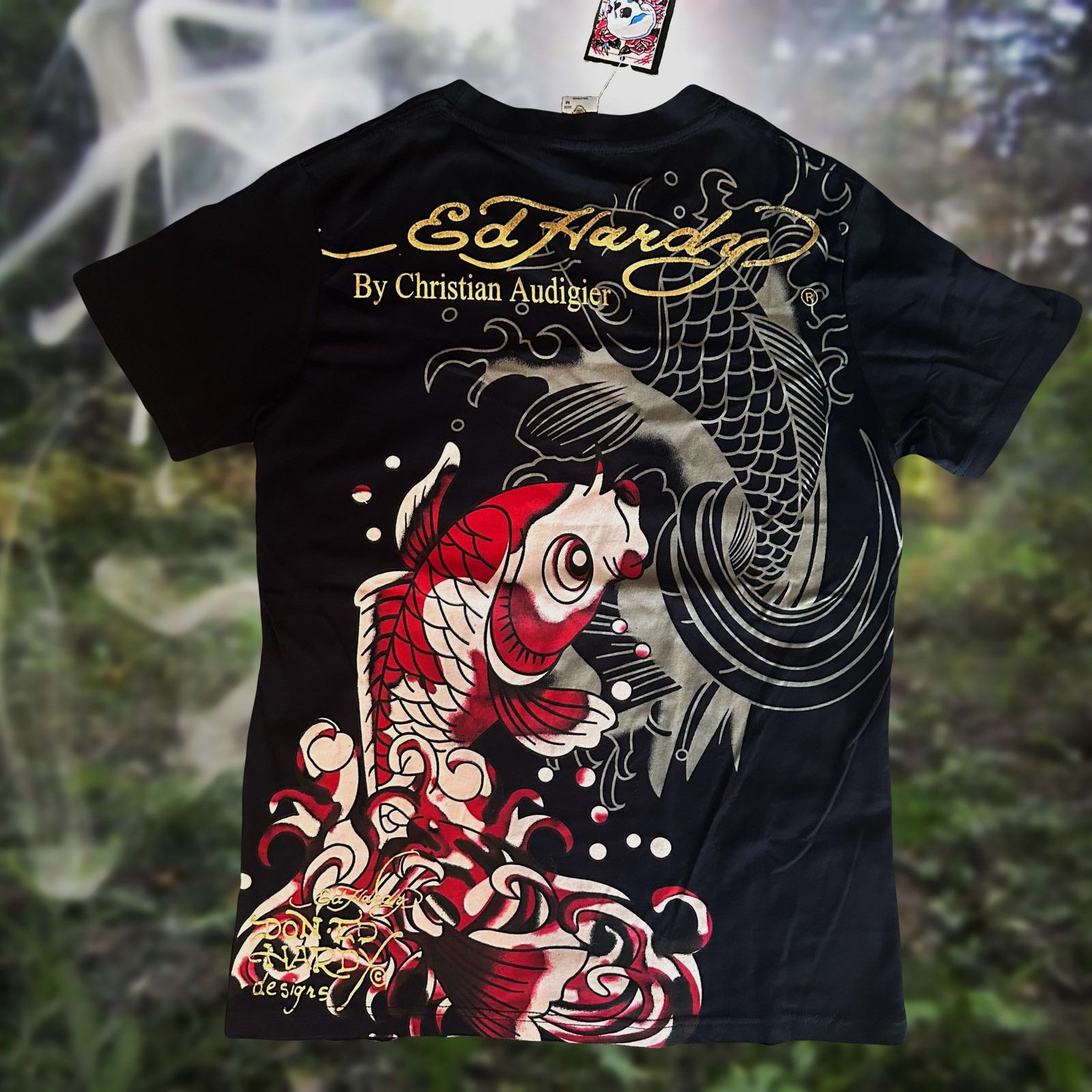 Ed Hardy ed hardy by christian audigier koi fish graphic tee shirt Size US M / EU 48-50 / 2 - 1 Thumbnail