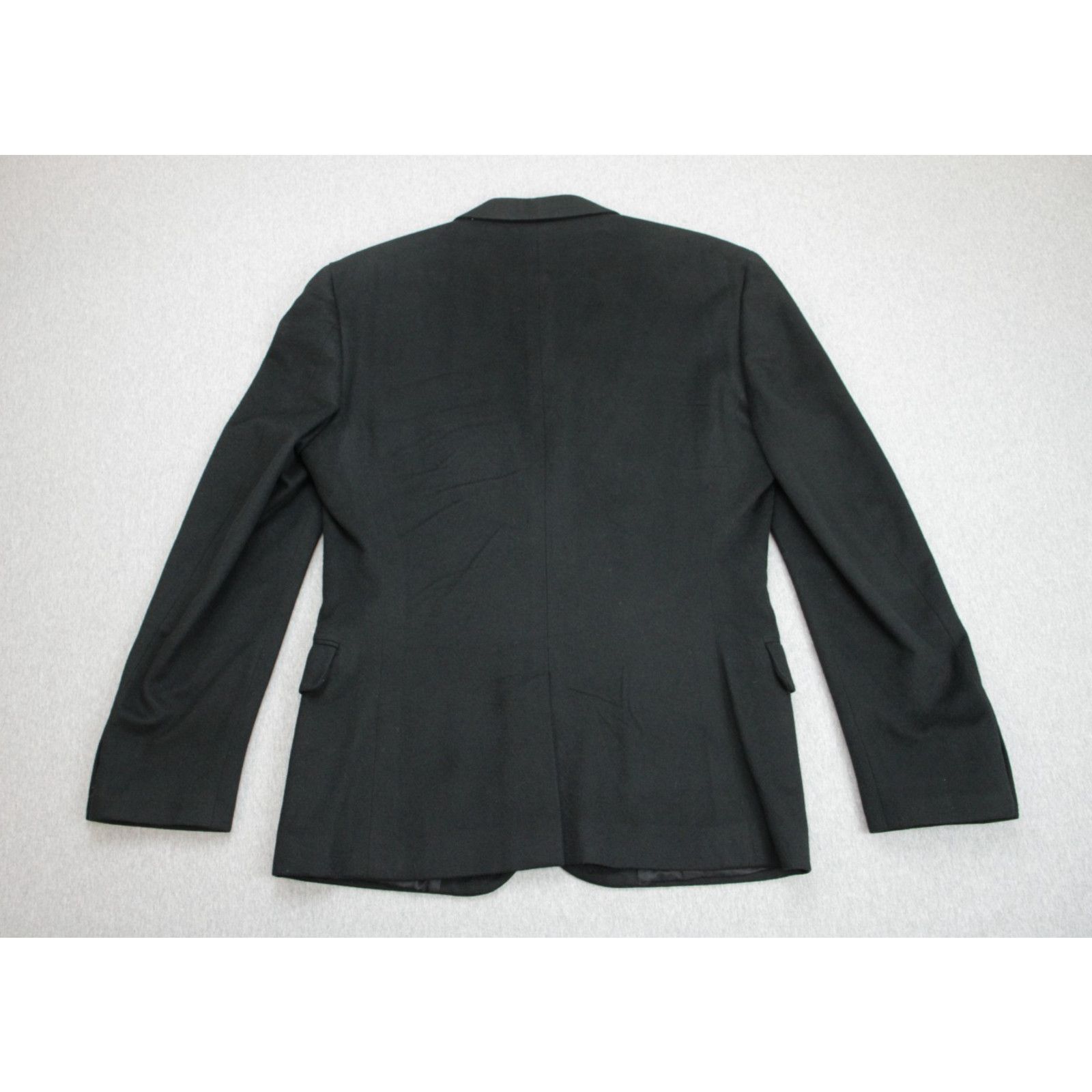 Jos. A. Bank Jos A Bank Blazer Mens 40L Black Cashmere Wool Sports Jacket Size 40L - 3 Thumbnail
