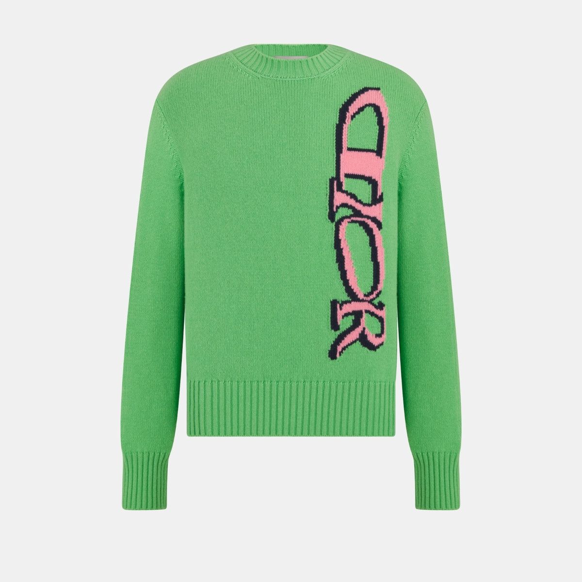 Dior o1bcso1str0326 Sweater in Green Virgin Size US S / EU 44-46 / 1 - 1 Thumbnail