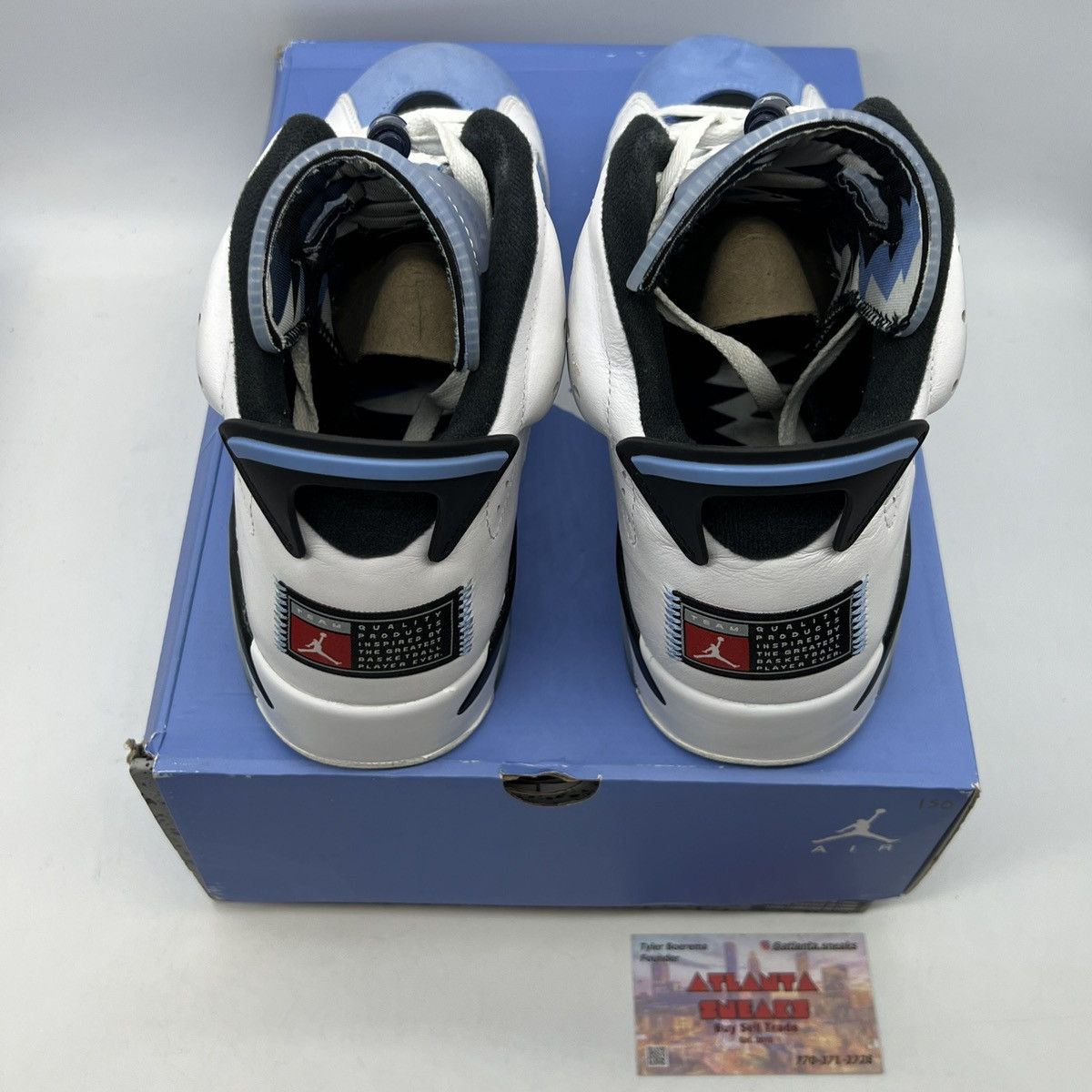 Air Jordan 6 UNC Home