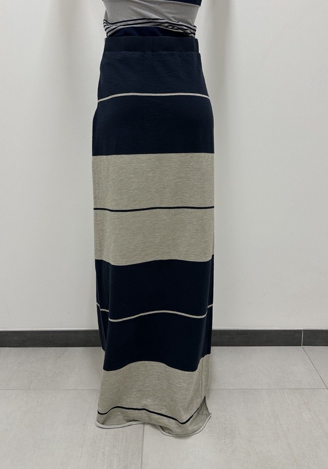 Acne Studios ACNE Nico F Striped Paw11 Long Skirt Maxi Cotton Blend Size 27" / US 4 / IT 40 - 7 Thumbnail