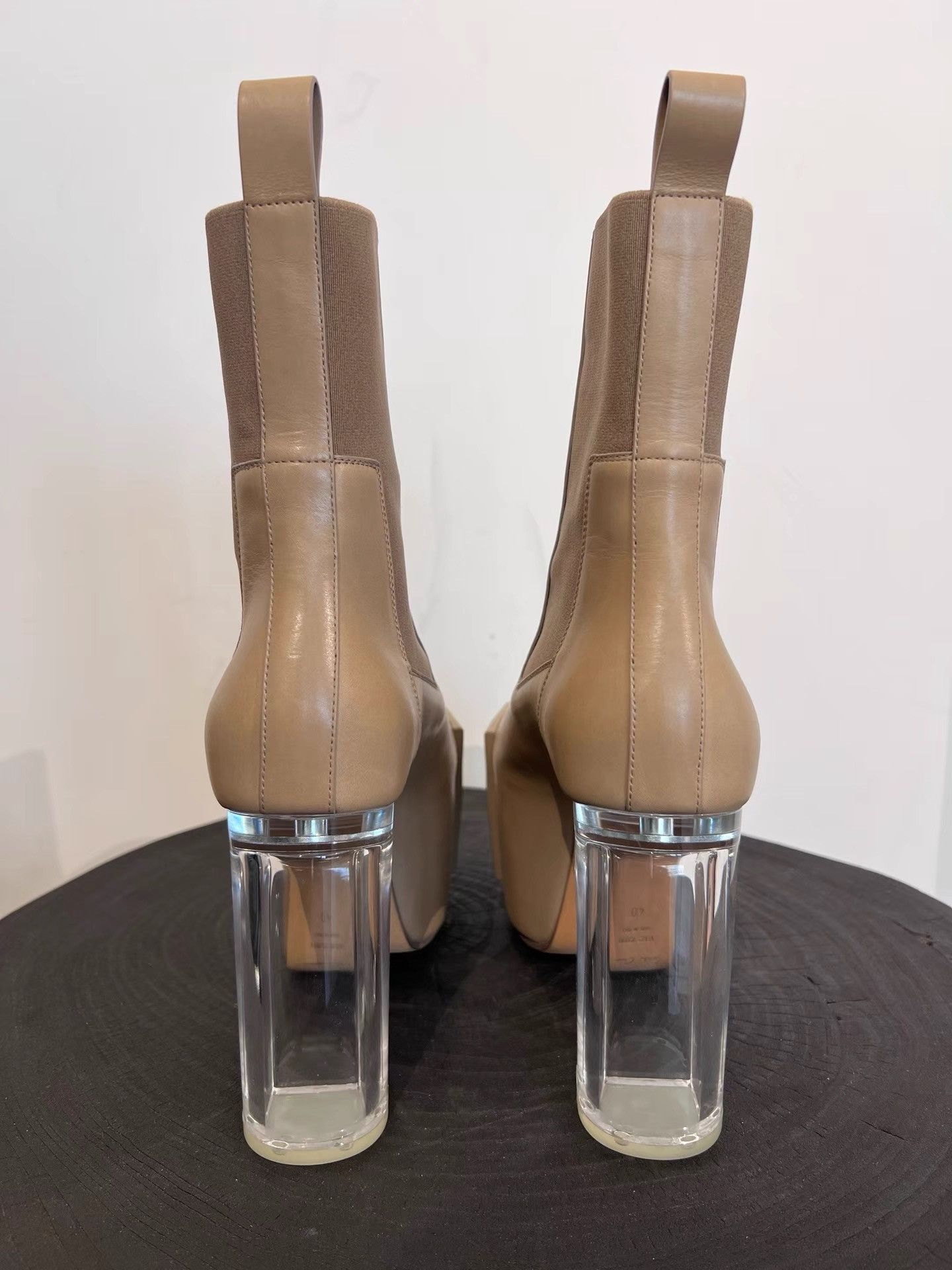 Rick Owens Rick Owens Kiss Boots Khaki K35 Size US 7 / EU 40 - 5 Thumbnail