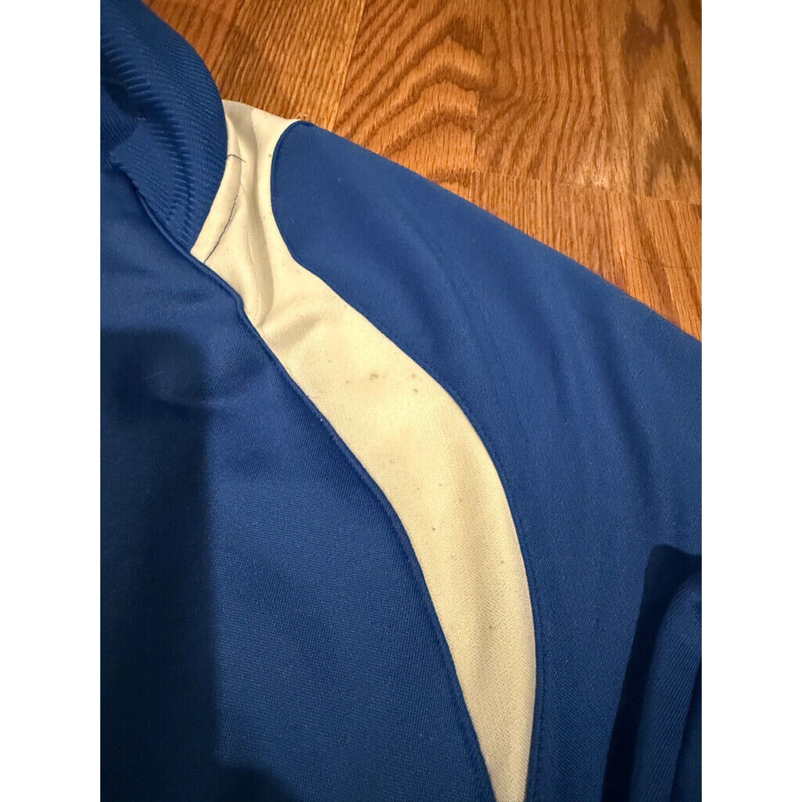 Nike Vintage Blue Nike Track Jacket Size Large Size US L / EU 52-54 / 3 - 3 Thumbnail