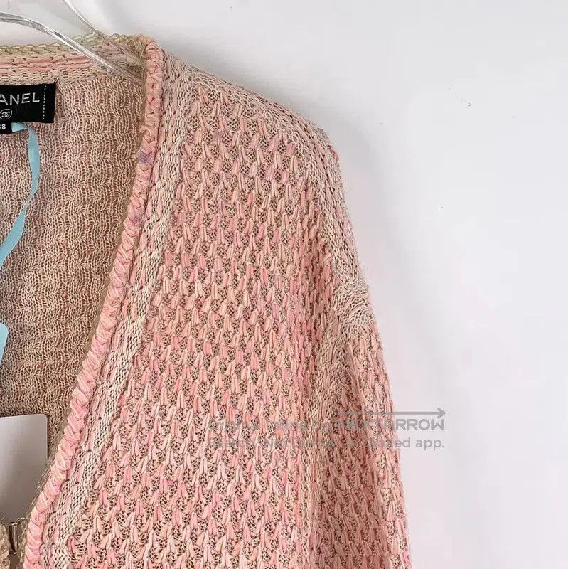Chanel Pink Silk Cardigan for Women .