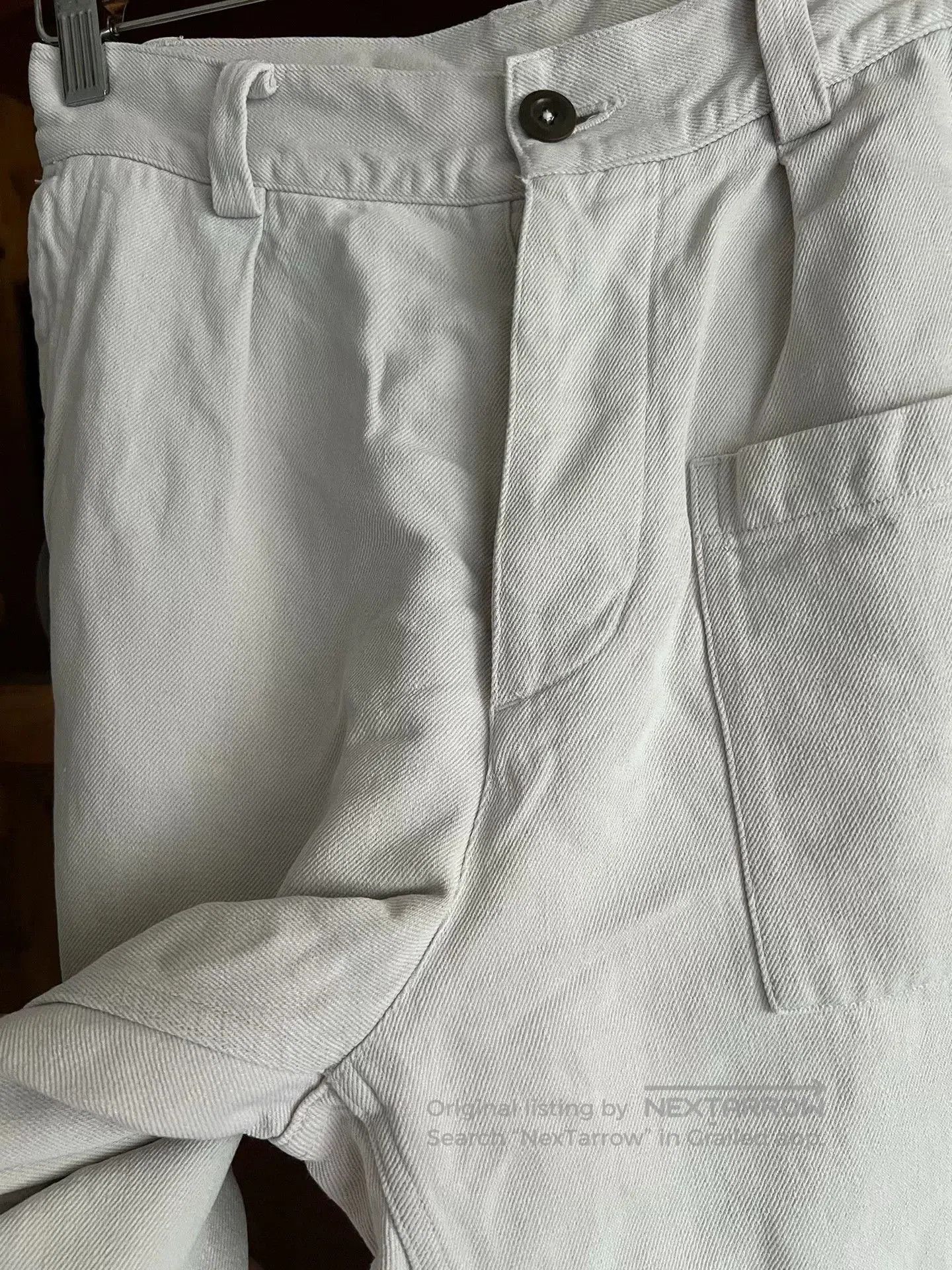 Visvim vintage washed grey work pants. Size US 28 / EU 44 - 5 Thumbnail