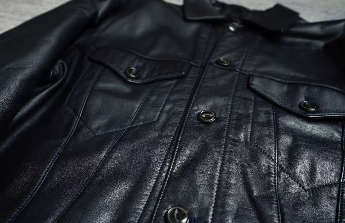Yohji Yamamoto Yohji Yamamoto Y's Quilted Cowhide Leather Jacket Size US M / EU 48-50 / 2 - 3 Thumbnail
