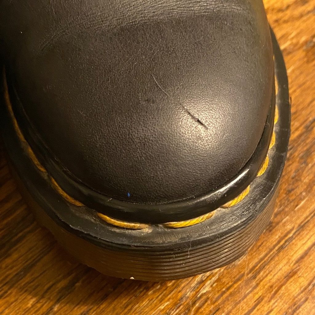 Dr. Martens Dr. Martens 3 eye black low tops Vintage UK Size 6 Size US 6 / EU 39 - 11 Thumbnail